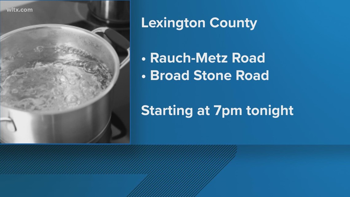 Some Irmo residents under boil water advisory Monday evening