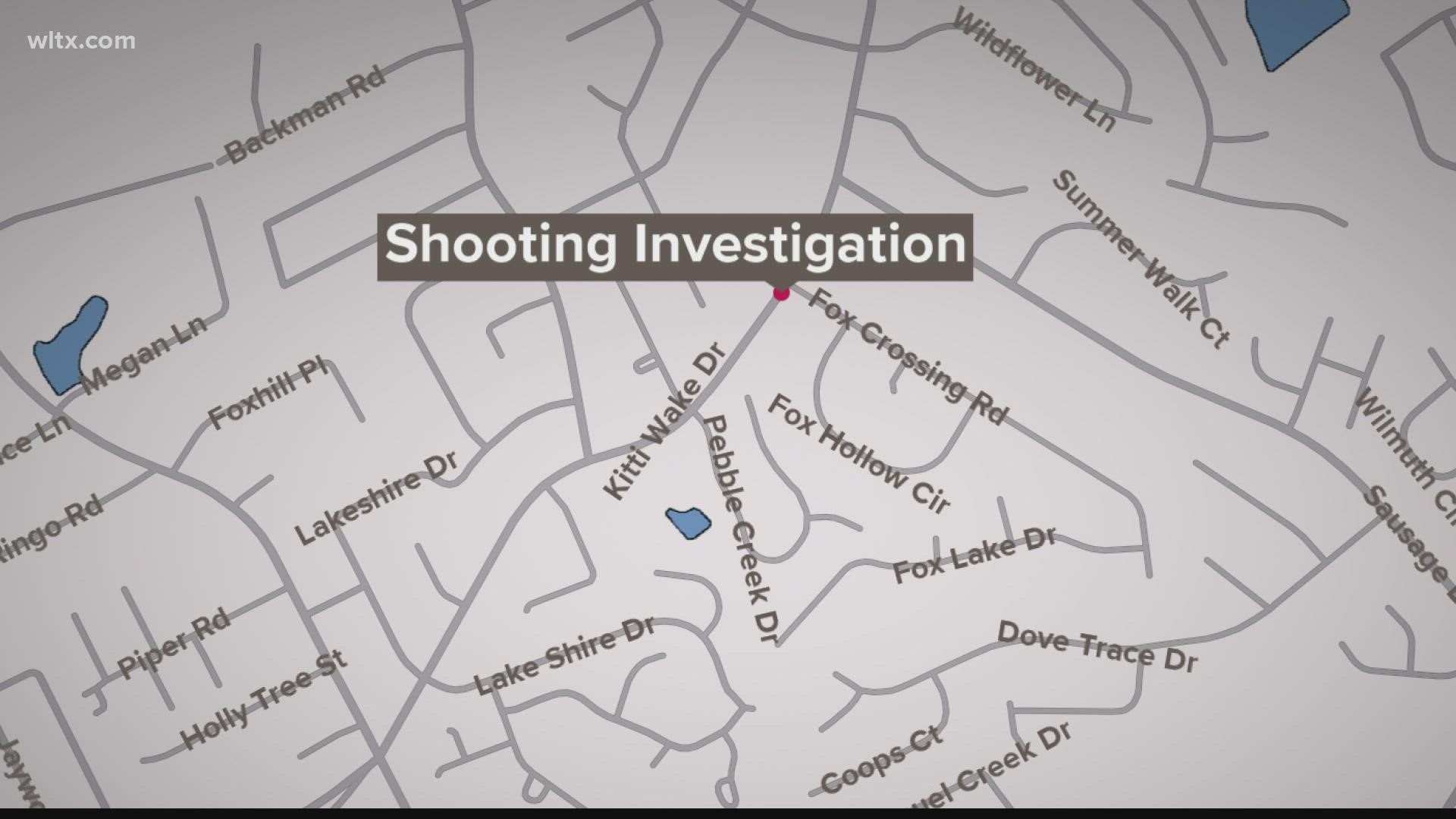 The Lexington County Sheriff's Department is investigating after a shooting around midday on Sunday that sent one person to the hospital.