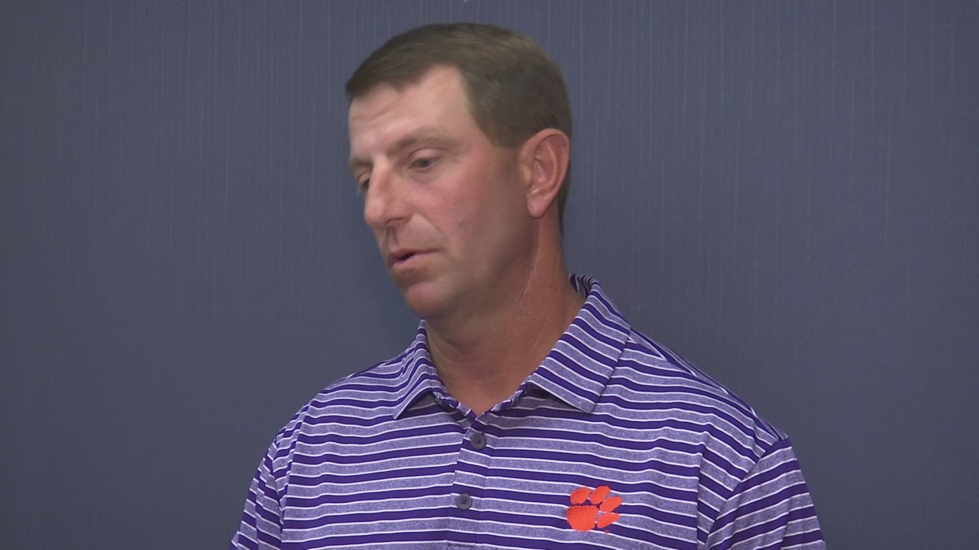 Dabo Swinney talks about the future with his 2019 and 2020 recruiting classes. Currently Clemson has the top ranked recruiting class in the country for 2020.