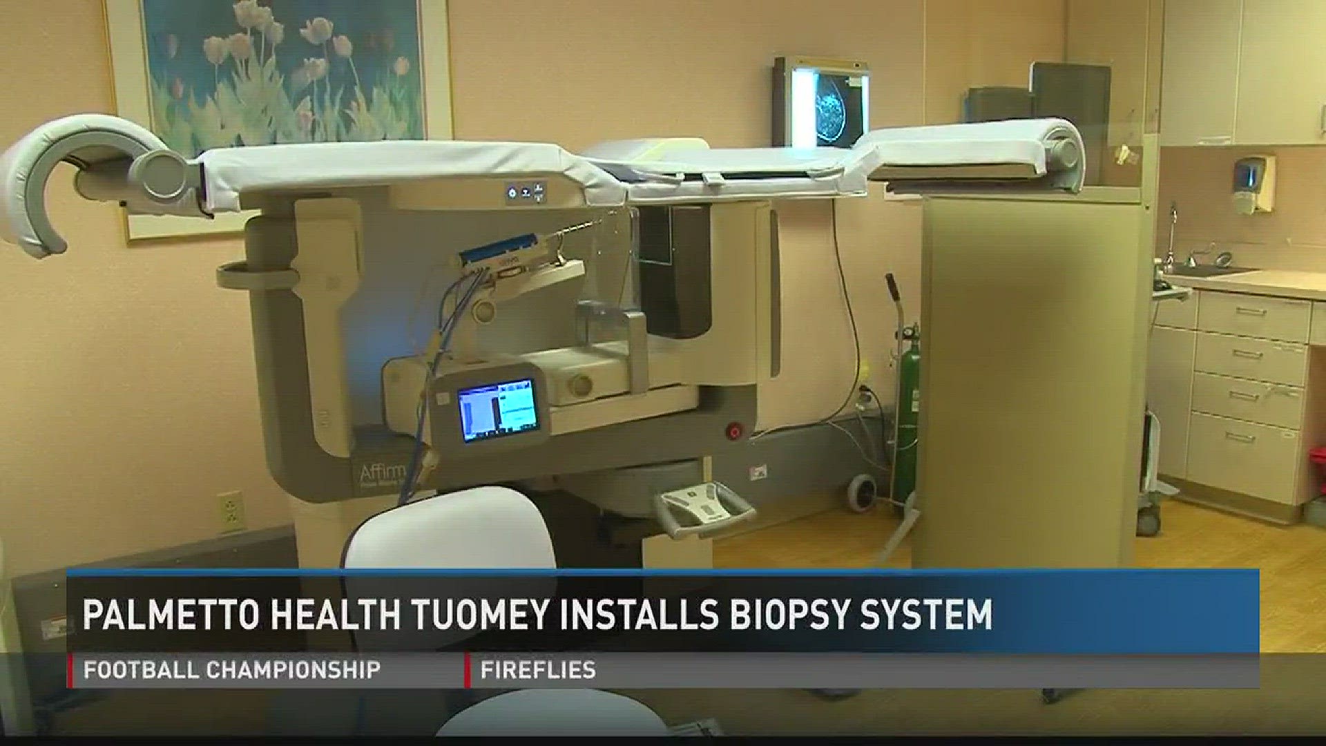The Hologic Affirm Prone Biopsy System allows the Tuomey Breast Center to perform a minimally invasive 3-D-guided procedure.