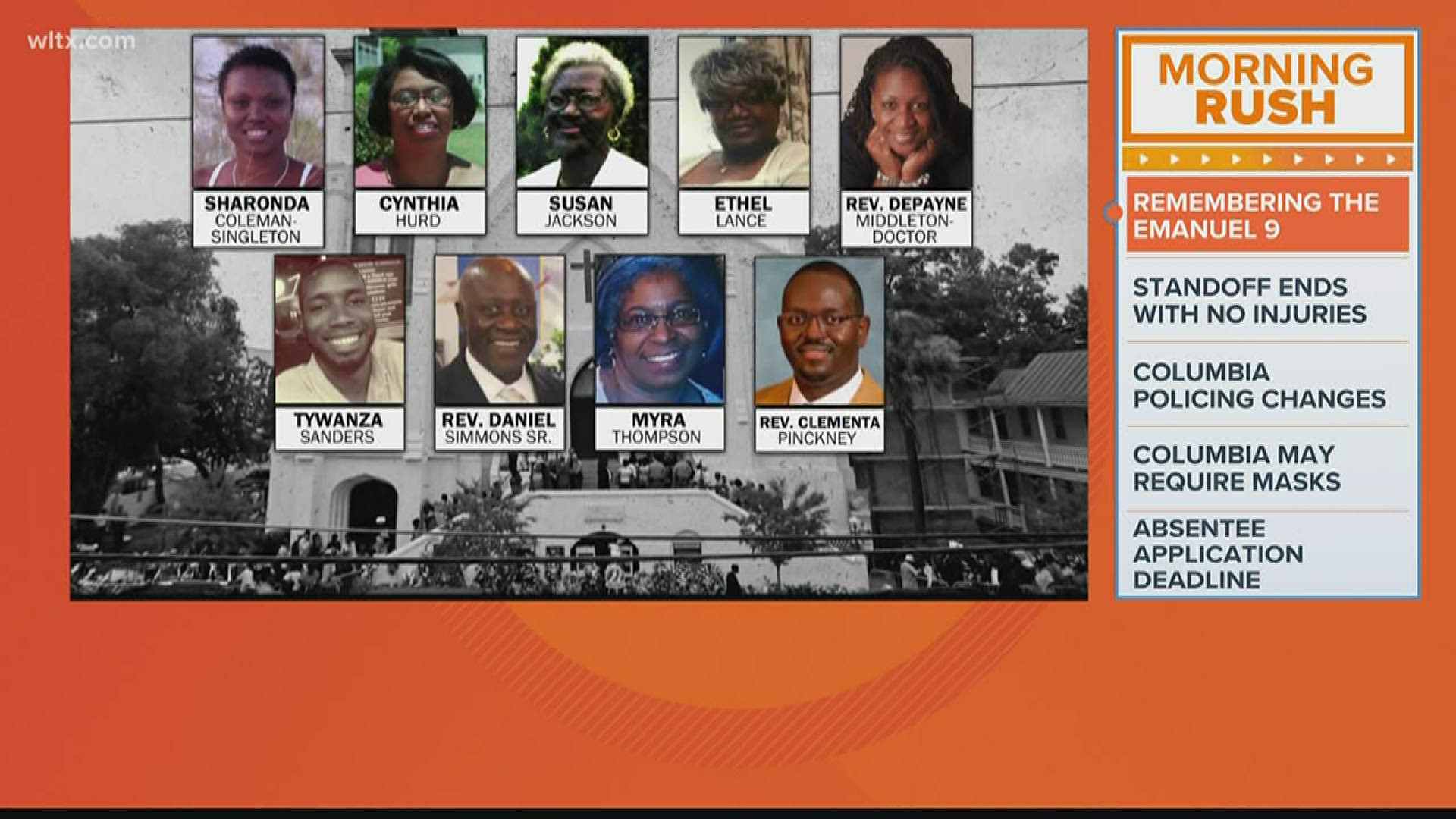 Remembering the nine victims of the Mother Emanuel AME Church massacre in Charleston, South Carolina on the 5th anniversary