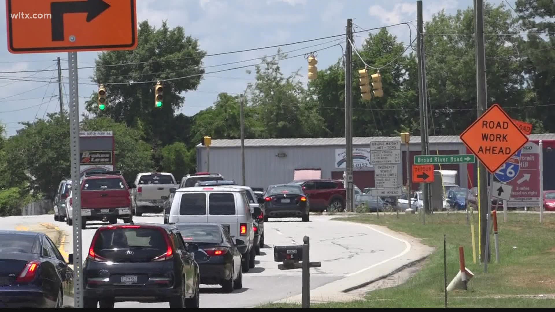 Residents in Irmo are awaiting a change that could help with traffic.   Broad River road expanded to 5 lanes.