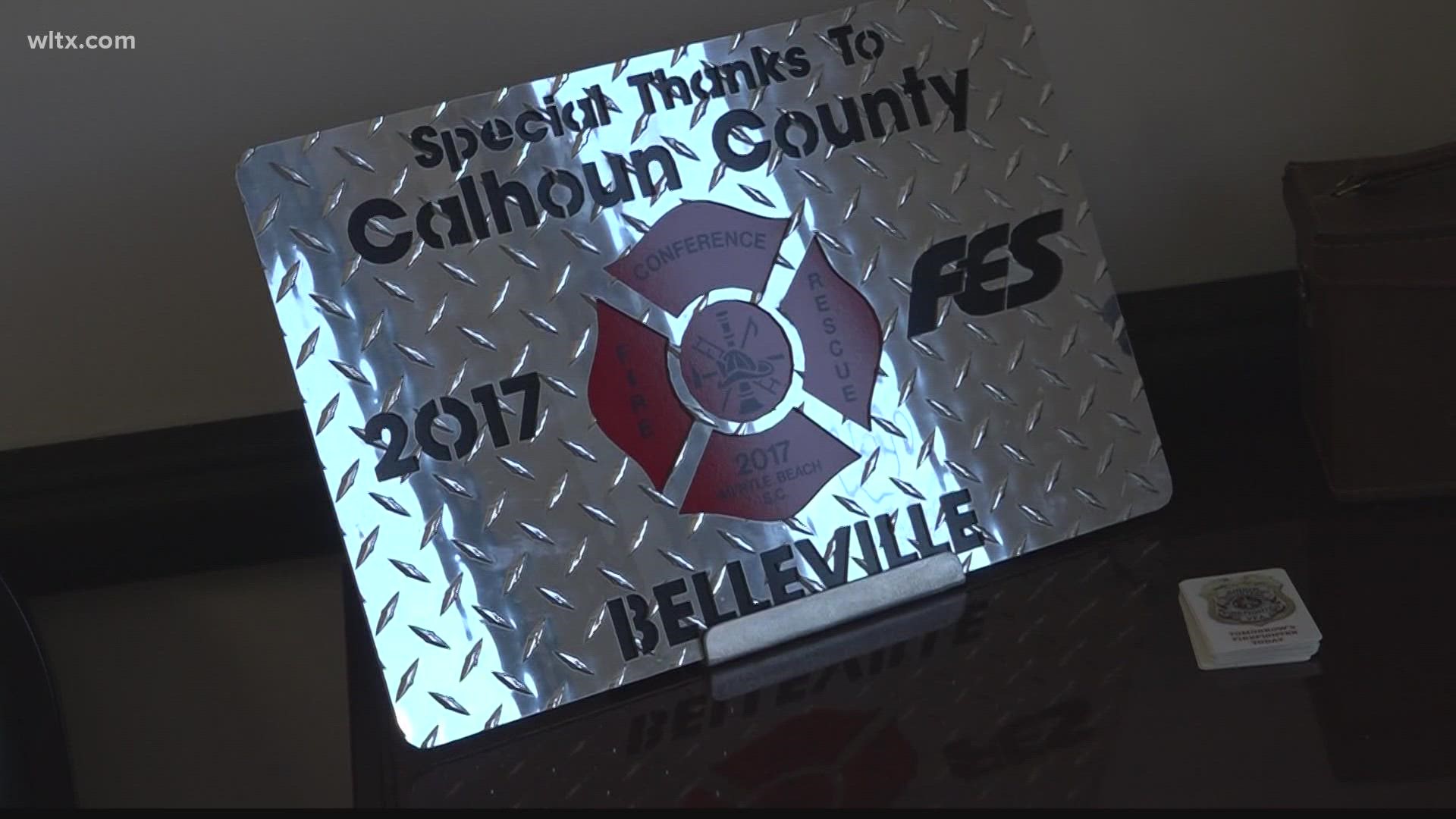 The county is making a request to make changes to it's fire department.