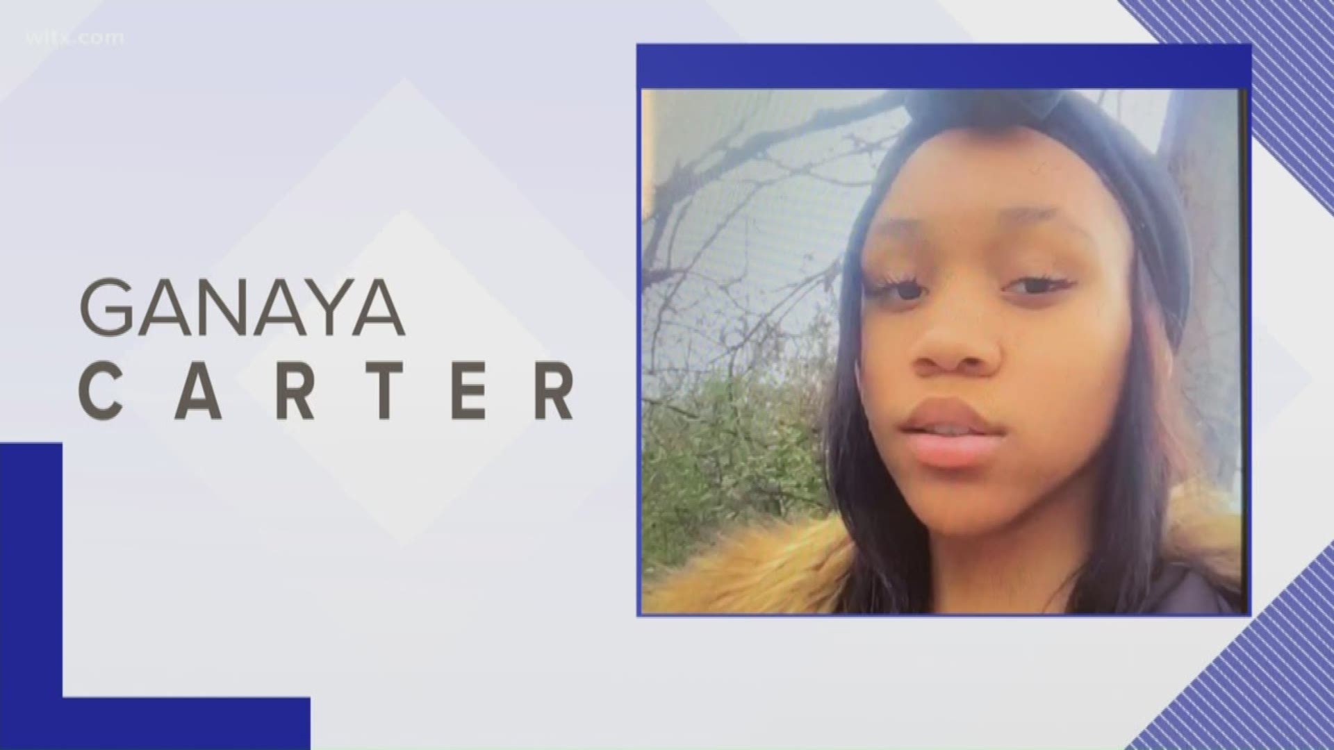 Ganaya Carter, 16, was last seen at her Florence home on or about Saturday, March 21, 2020.