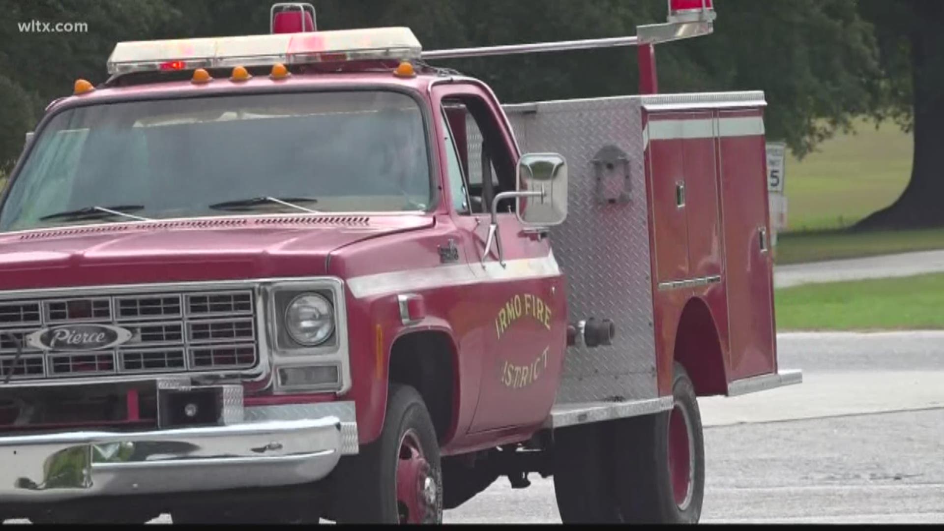 The 1979 Chevy truck was adopted by the Irmo Fire District in 1990 and, after a long journey, is back home. 'It needed to come back home,' said Chief Sonefeld. More: https://on.wltx.com/2yJErvv