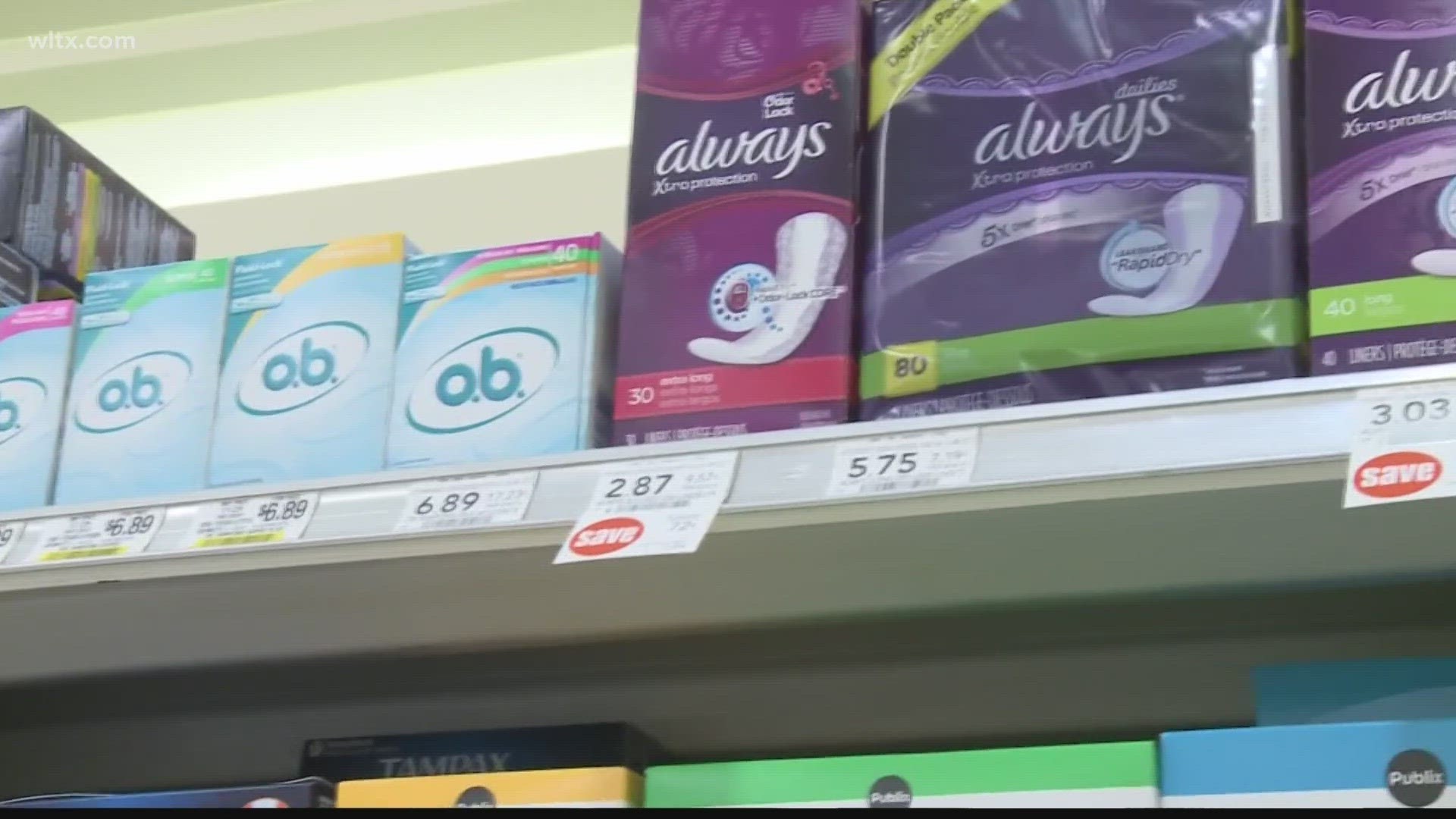A non-profit is helping to bring attention to House Bill 3563 to help period products be tax free in the state.