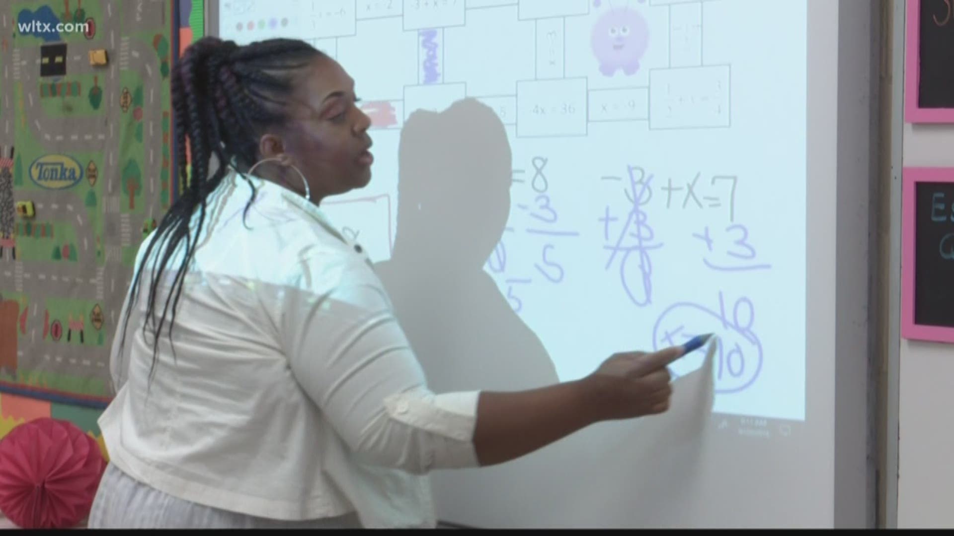 A Richland One teacher has made it her mission to make math fun.