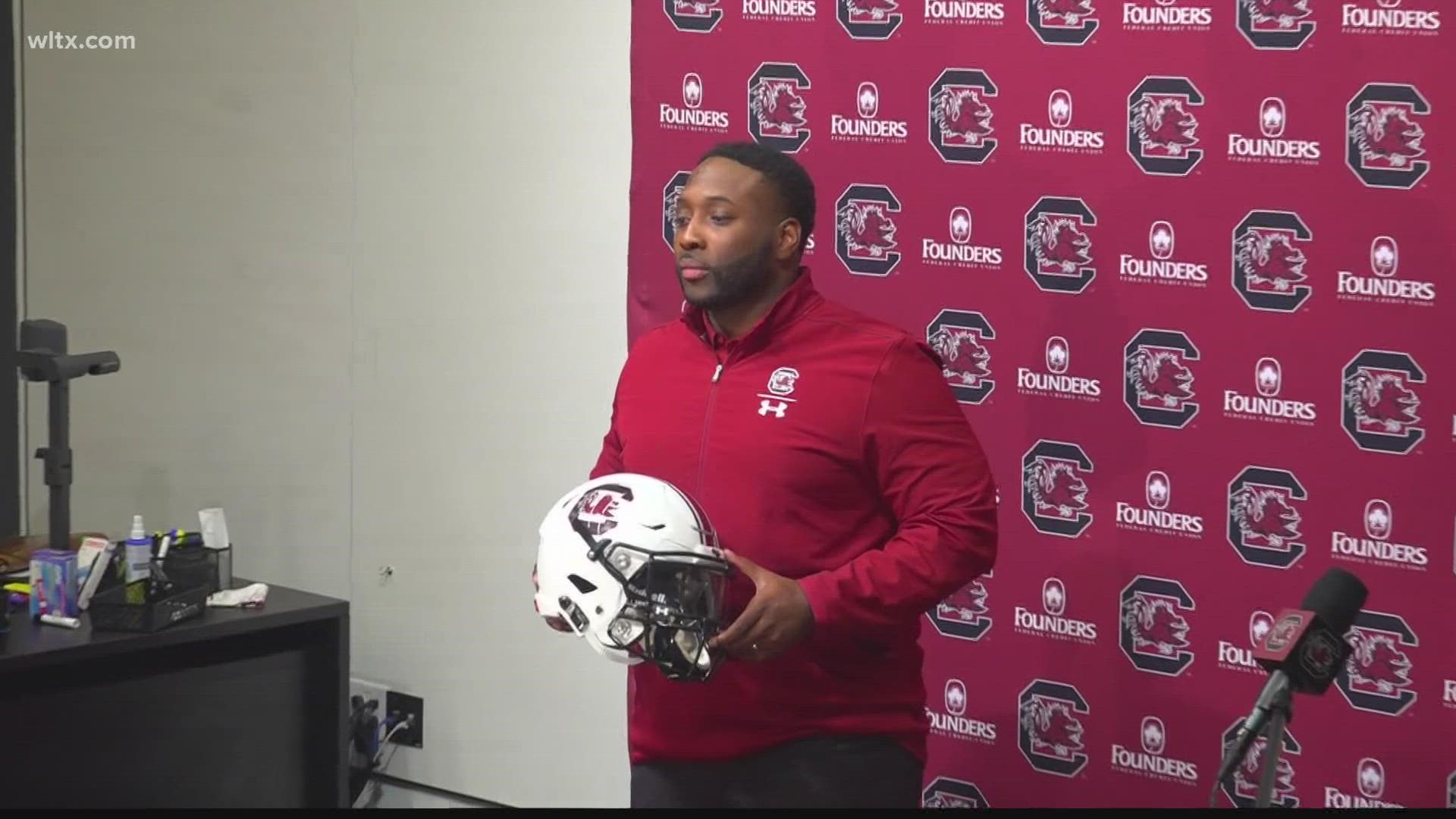 Sterling Lucas is a former standout linebacker at Orangeburg-Wilkinson High School who is back home as a member of the South Carolina coaching staff.