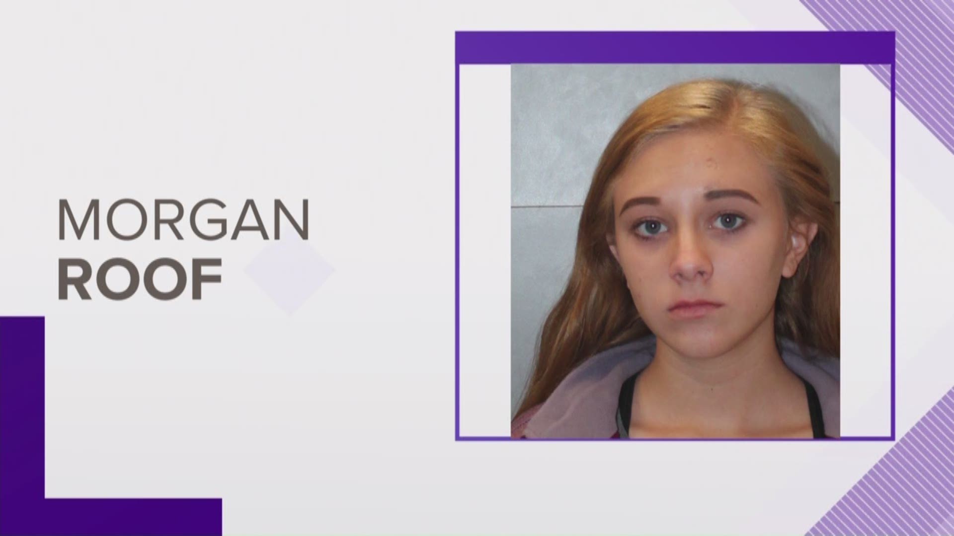 Morgan Roof, the sister of the man convicted of killing nine people at a South Carolina church, was charged with simple possession of marijuana.