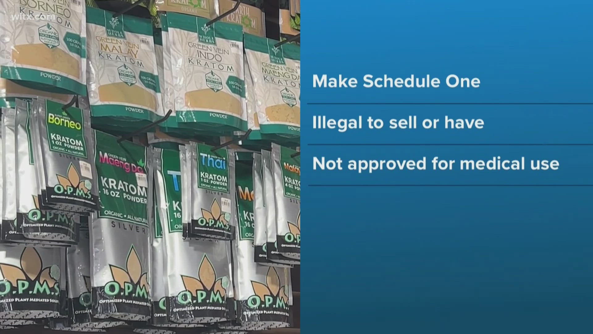 wltx.com - Josie Frost - Lawmakers advance bill to ban kratom in South Carolina