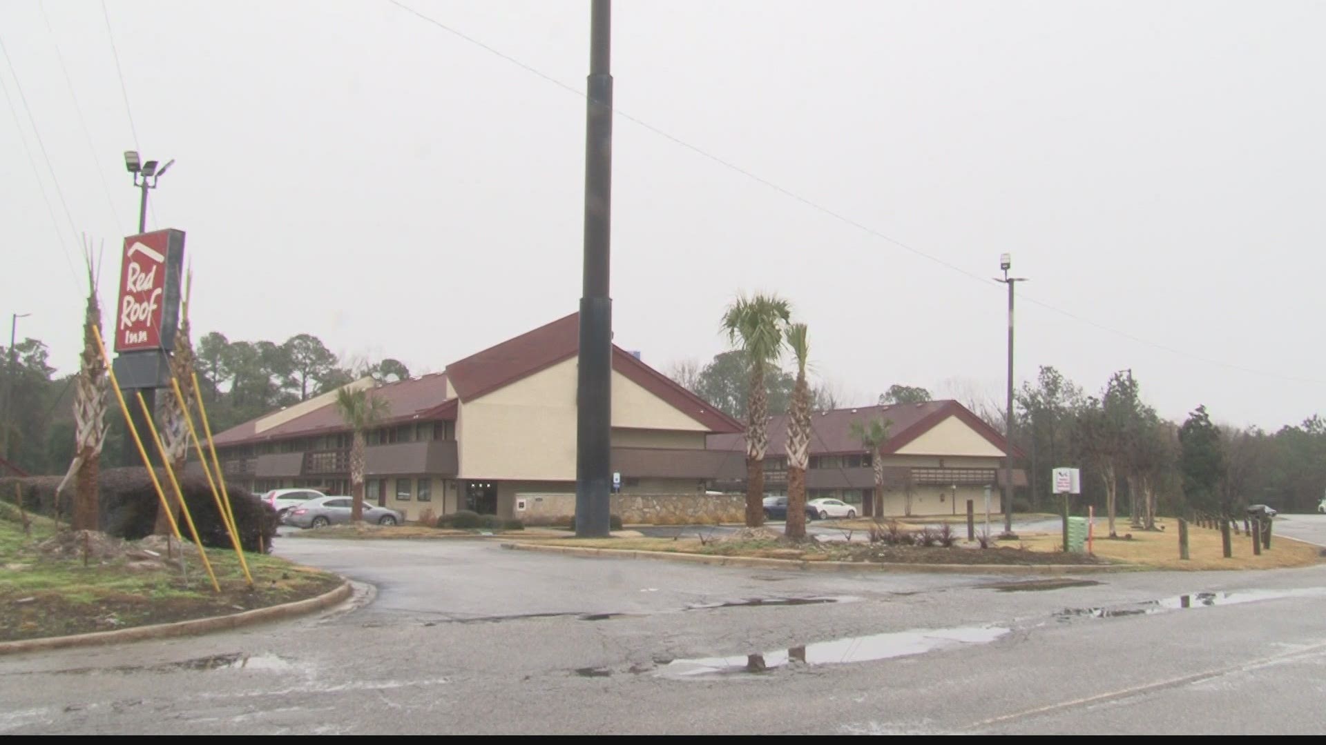 The victim was found shot to death at a Red Roof Inn in Richland County on December 31 just before midnight.