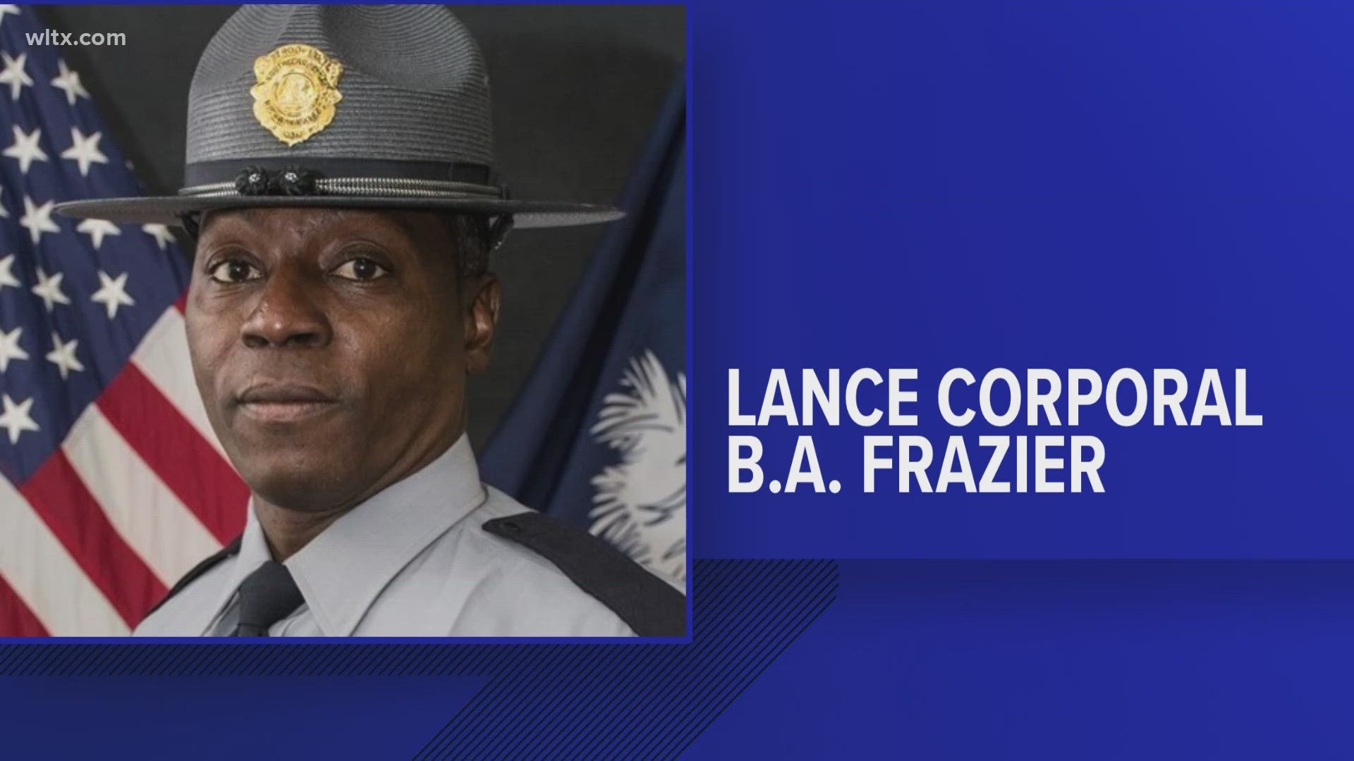 A South Carolina State Trooper who was shot during a traffic stop this past weekend is improving, the highway patrol said Monday.