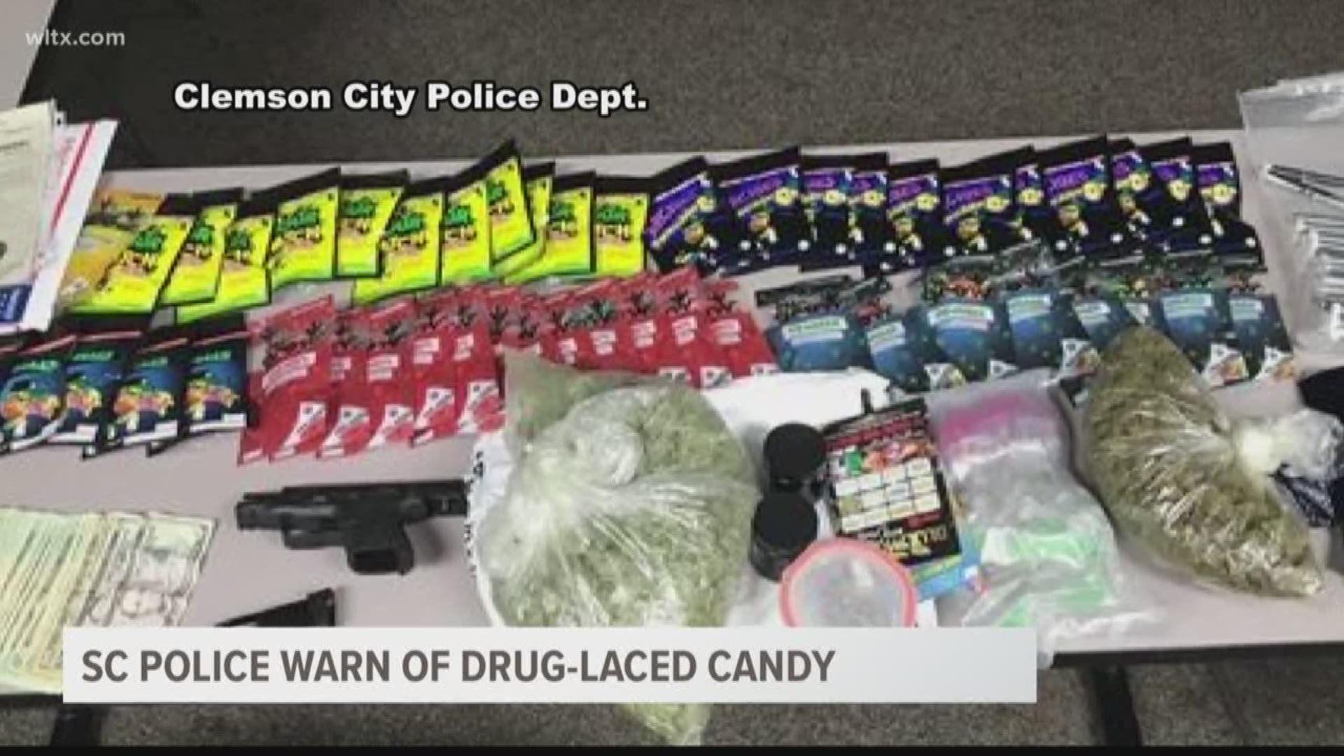 Police are warning parents after a traffic stop led officers to find THC-laced candies.