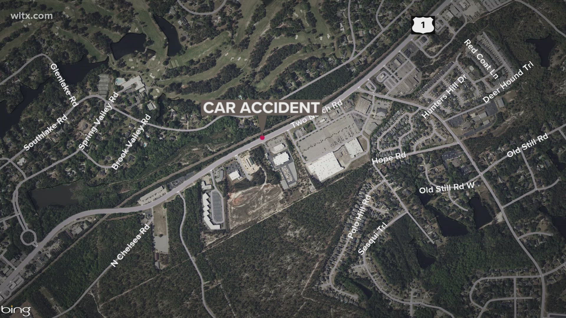 The accident happened on Two Notch road.  The South Carolina Highway Patrol is investigating.