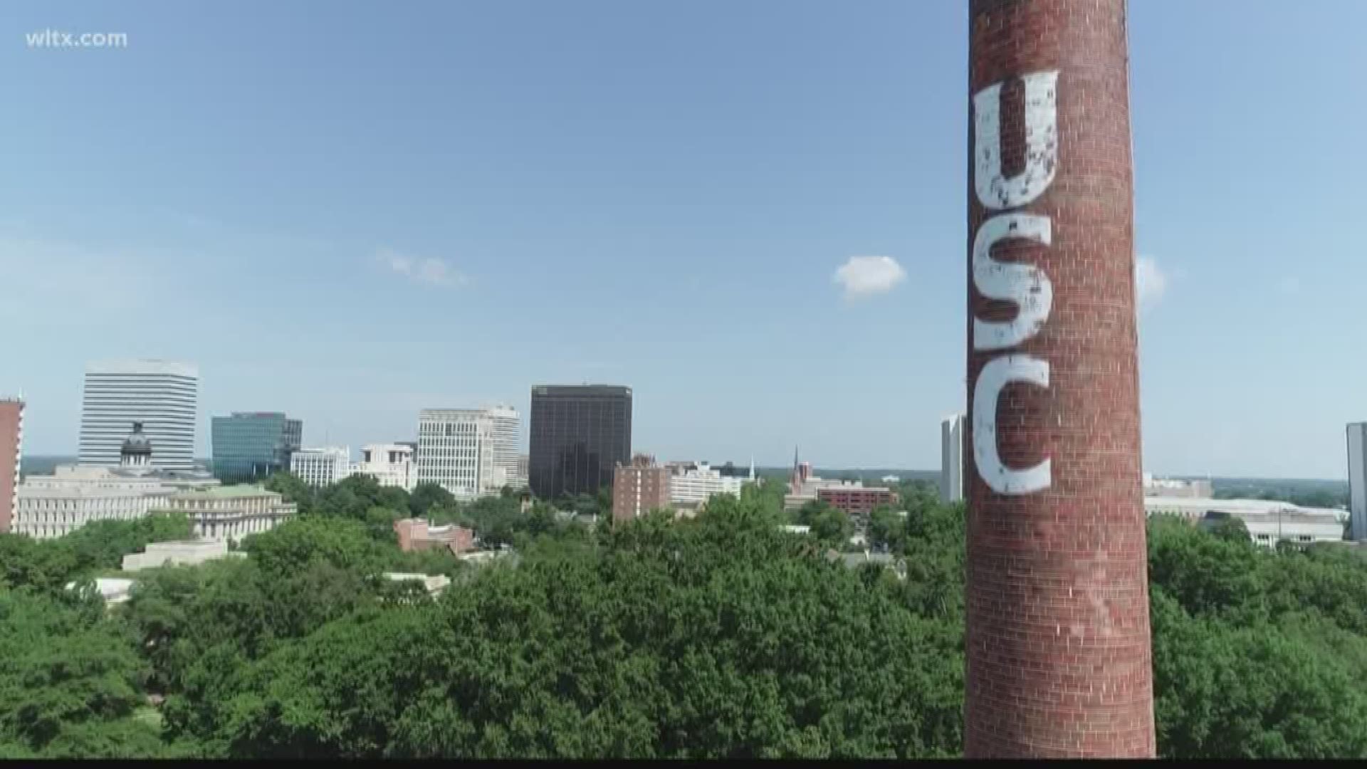 South Carolina President Bob Caslen called the post 'disgusting.'