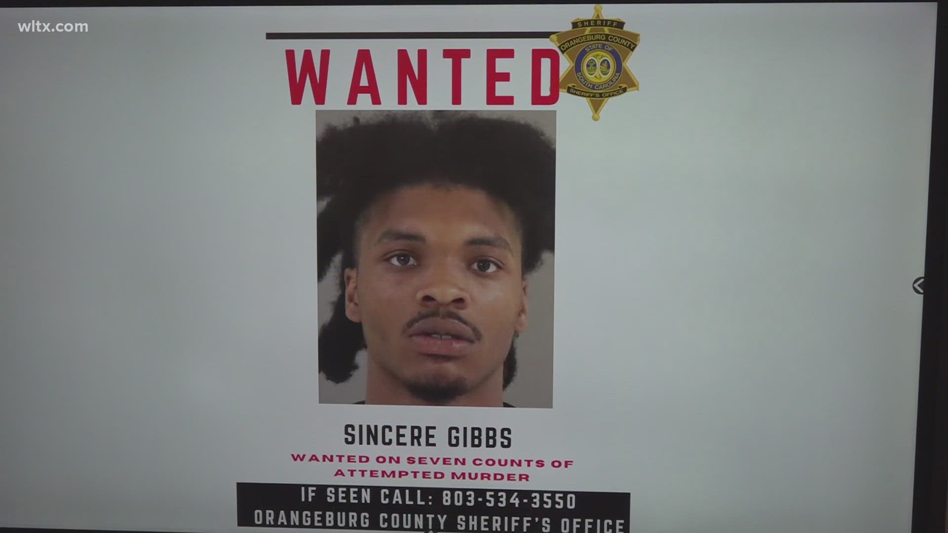 Sincere Gibbs captured in South Carolina after weekslong manhunt | wltx.com