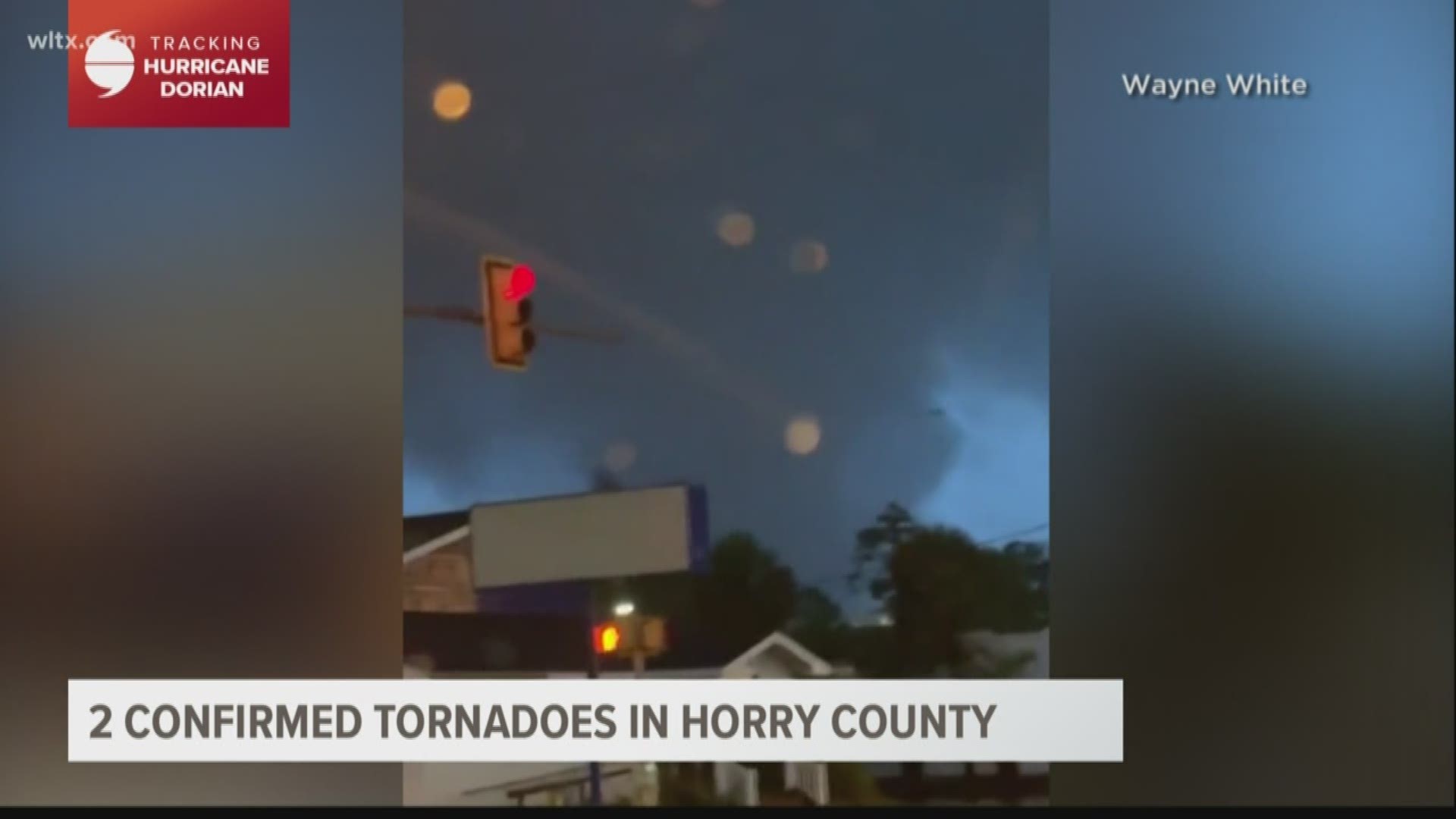 The National Weather Service has confirmed that two tornadoes touched down in Horry county.  One in North Myrtle beach and one in Little River.