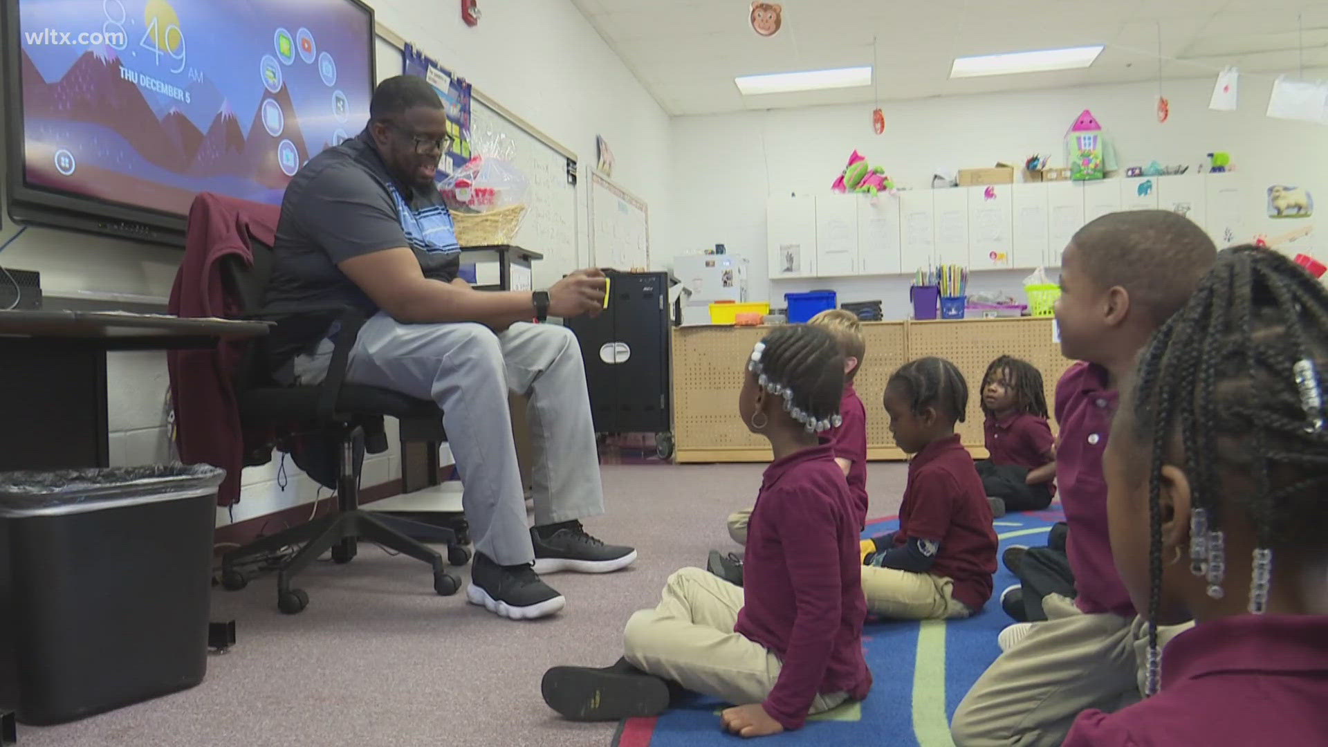 Randy Small is a teacher at West Lee Elementary school and is the WLTX Teacher of the Week.