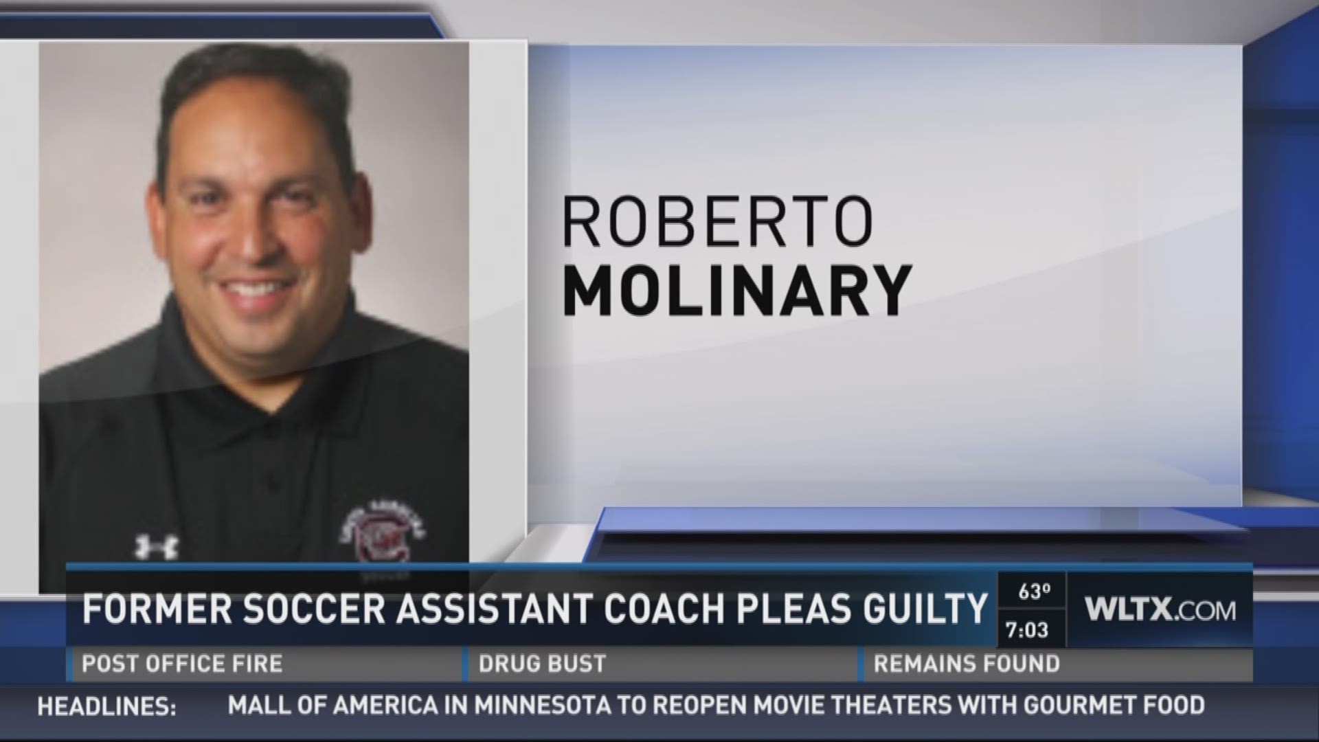 Former Soccer Assistant Coach Pleas Guilty