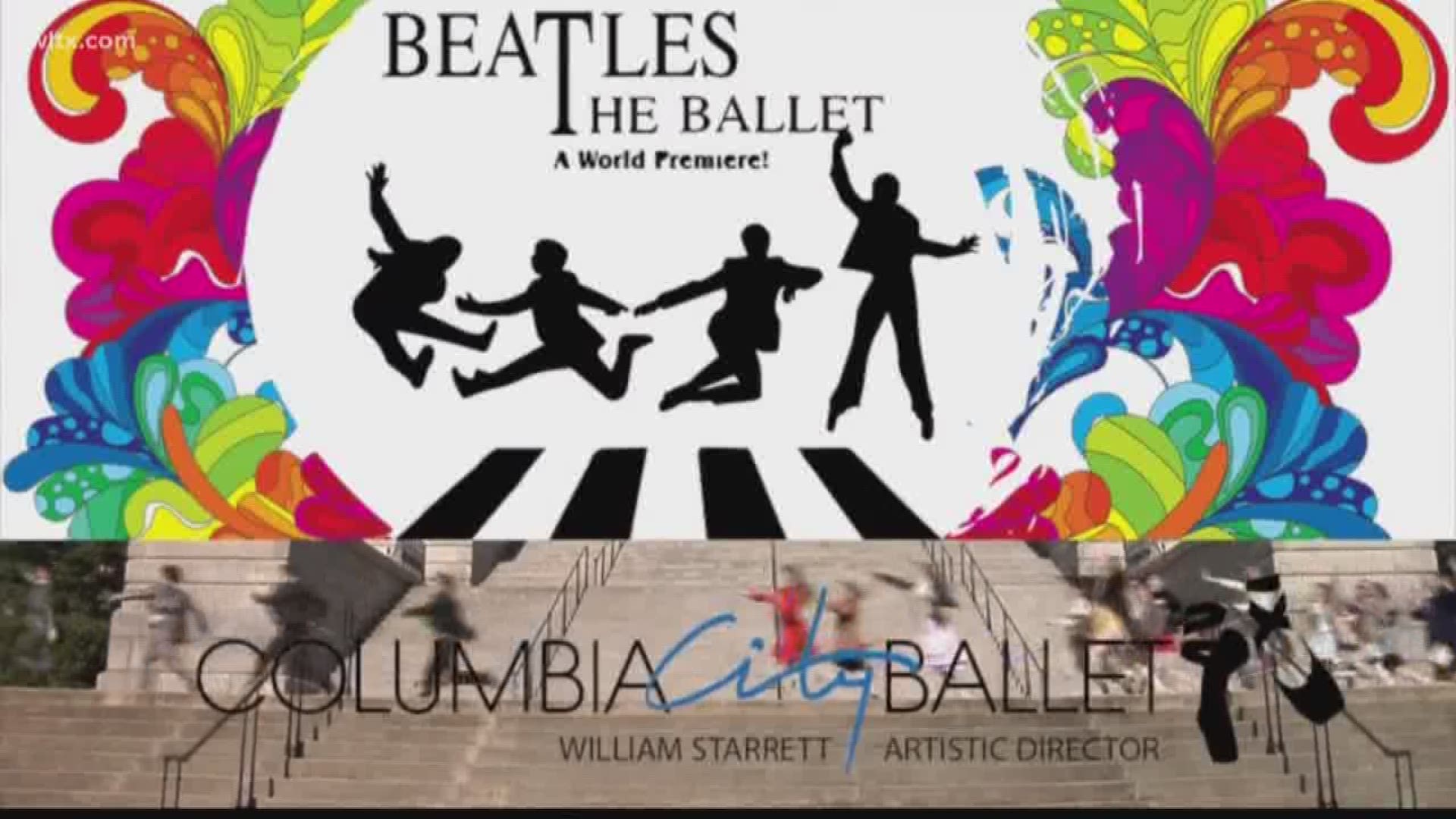 Columbia City Ballet is producing a World Premier Ballet based on the Beatles. The multimedia ballet will follow the story of the Beatles’ careers beginning in the 1960’s