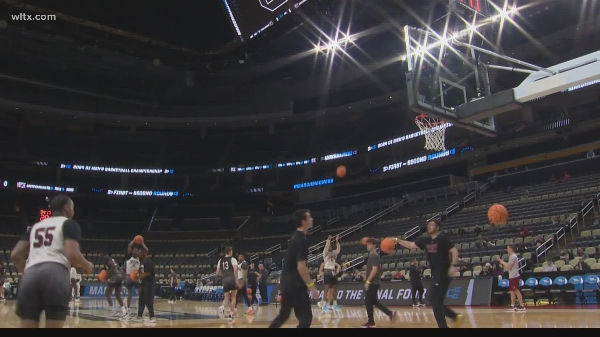 South Carolina faces Oregon in the first round of the NCAA Tournament. Head coach Lamont Paris was in the Steel City two years ago with Chattanooga.