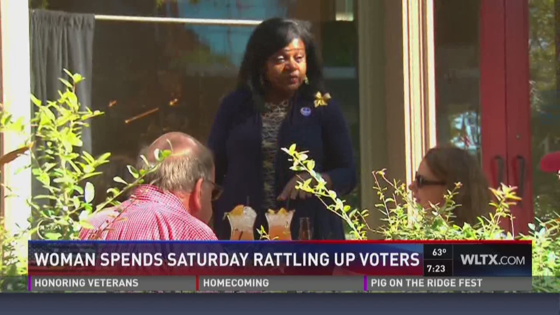 News19's Sonia Gutierrez found a Midlands' woman who is urging people to go vote.