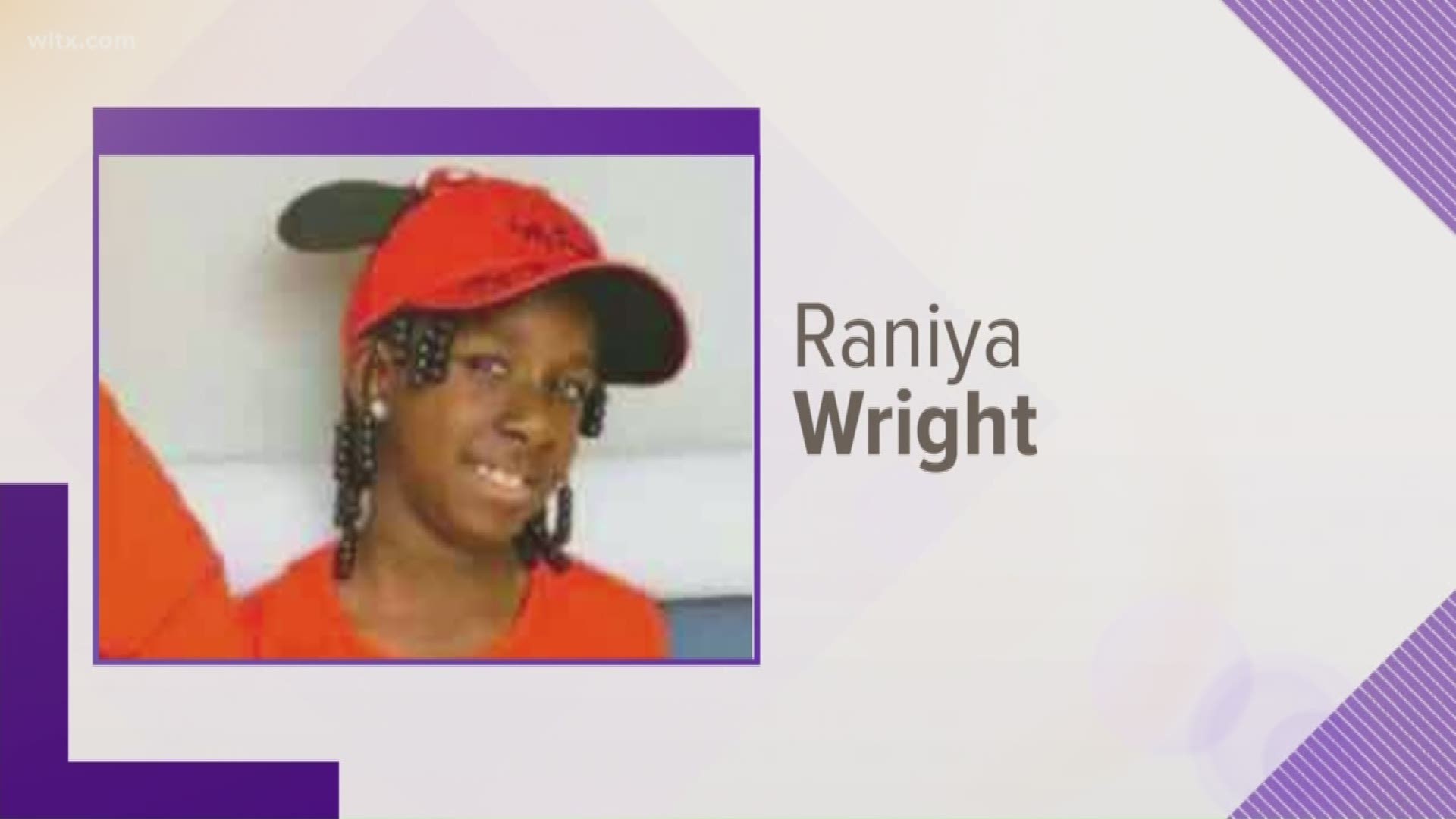 Fifth grader Raniya Wright was a Forest Hill Elementary school student.