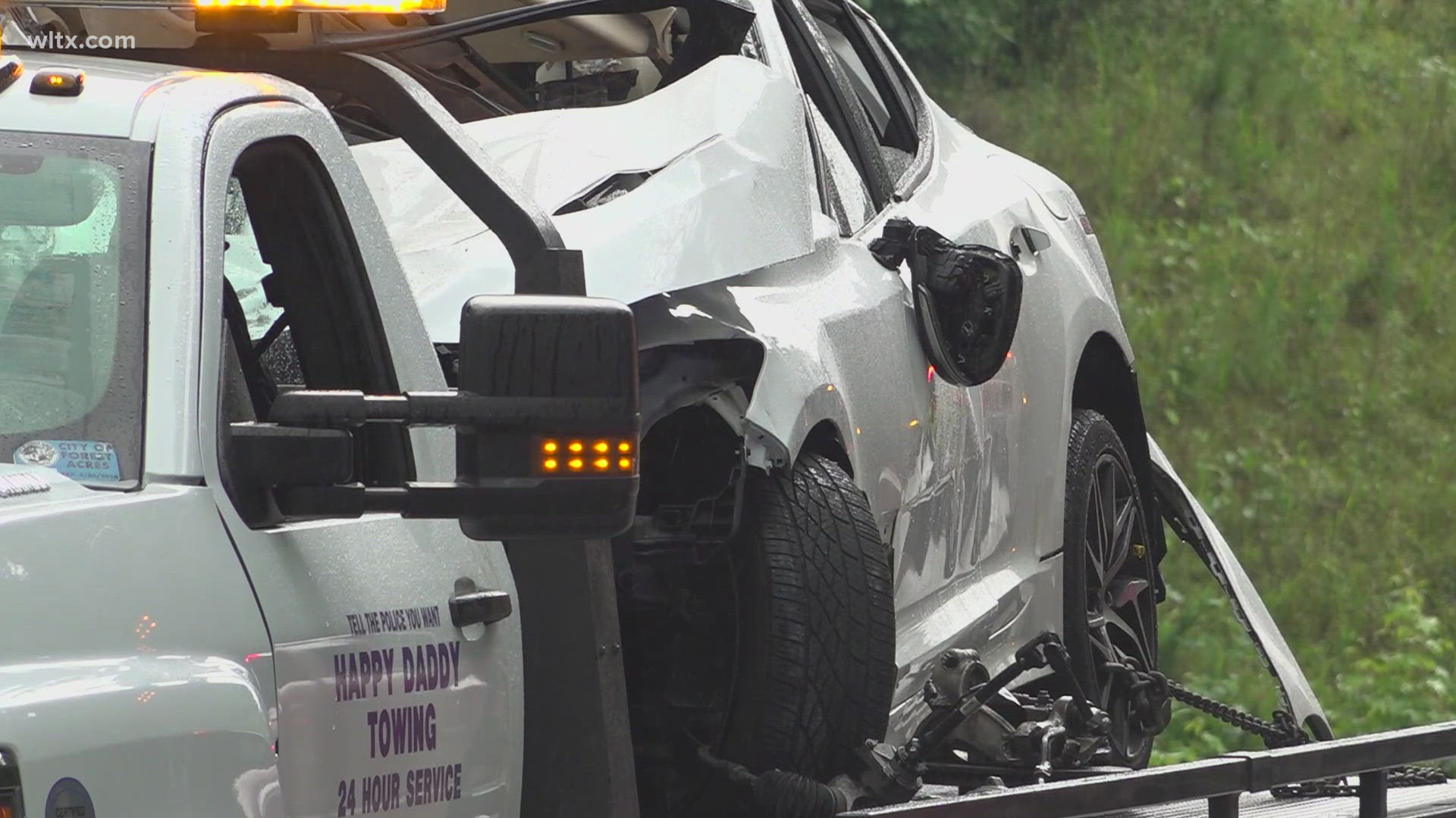 Monticello Road near Columbia was blocked for hours following a serious car crash that left multiple people injured.