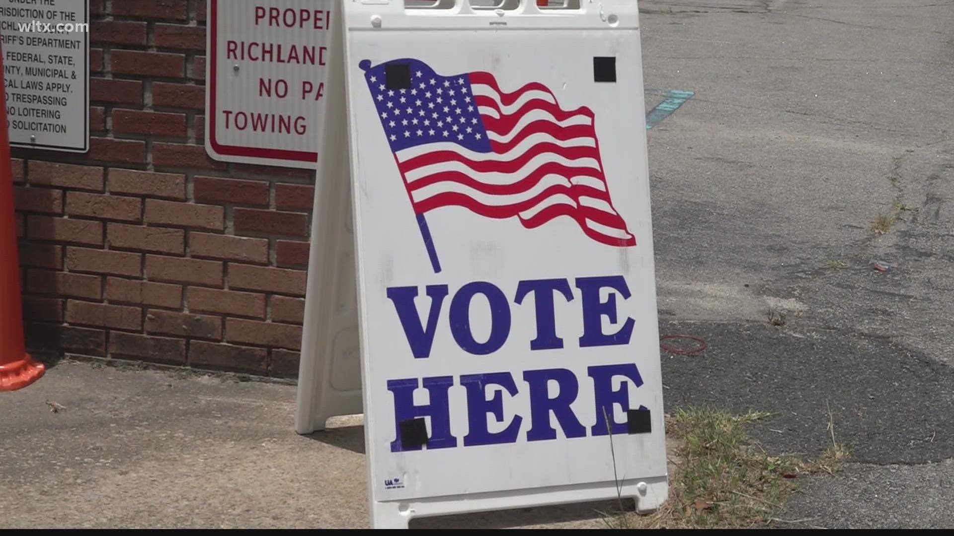 Early voting in South Carolina will continue until Friday, June 7.