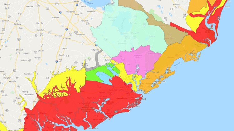 Know your zone: South Carolina hurricane evacuation routes