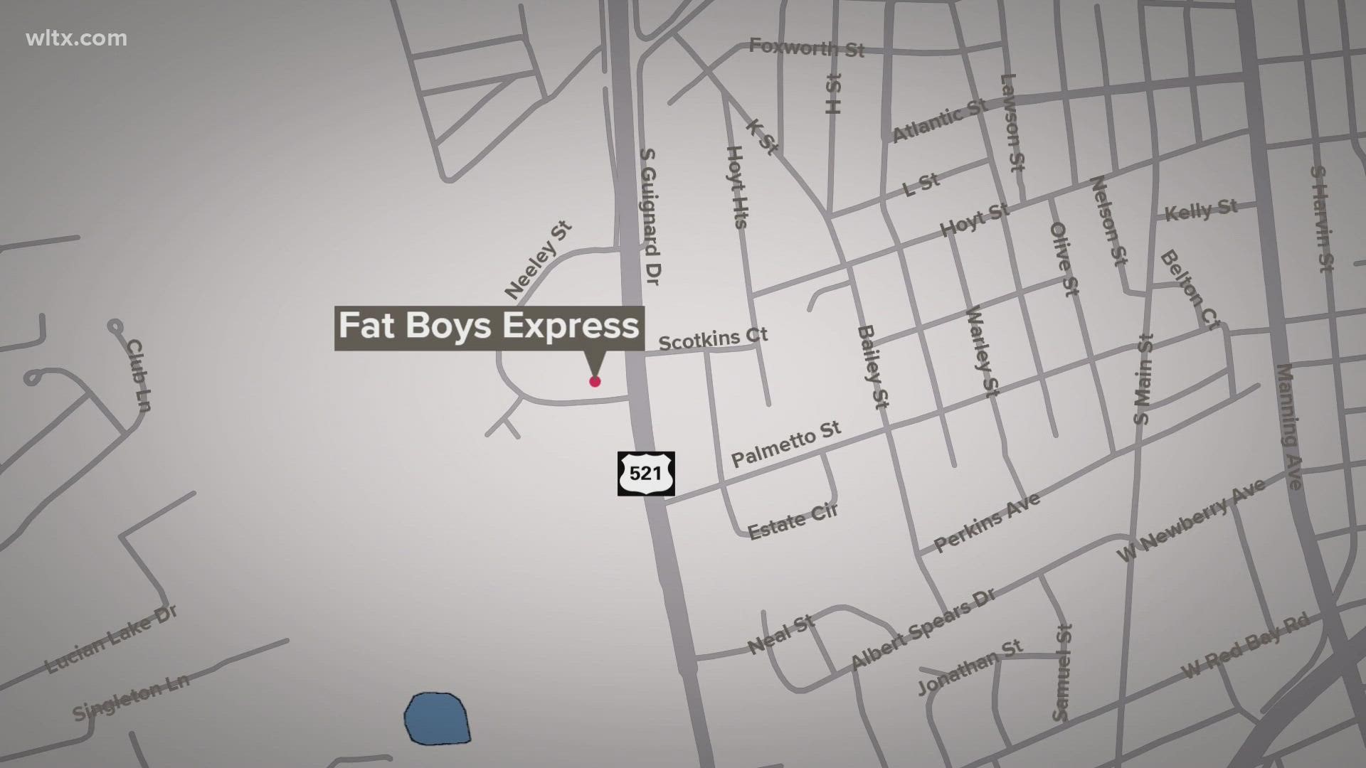 The shooting happened at Fat Boys Express on South Guignard drive.