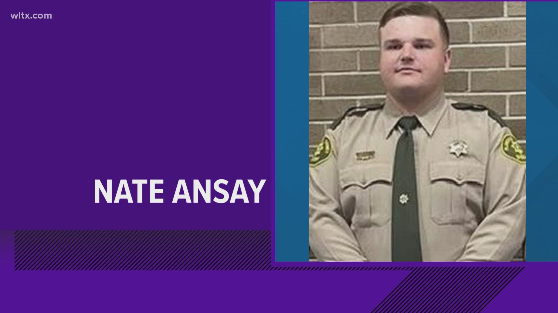 Florence Deputy Nate Ansay, 24, died from injuries sustained in a motor vehicle accident on duty near Effingham in Florence County. 