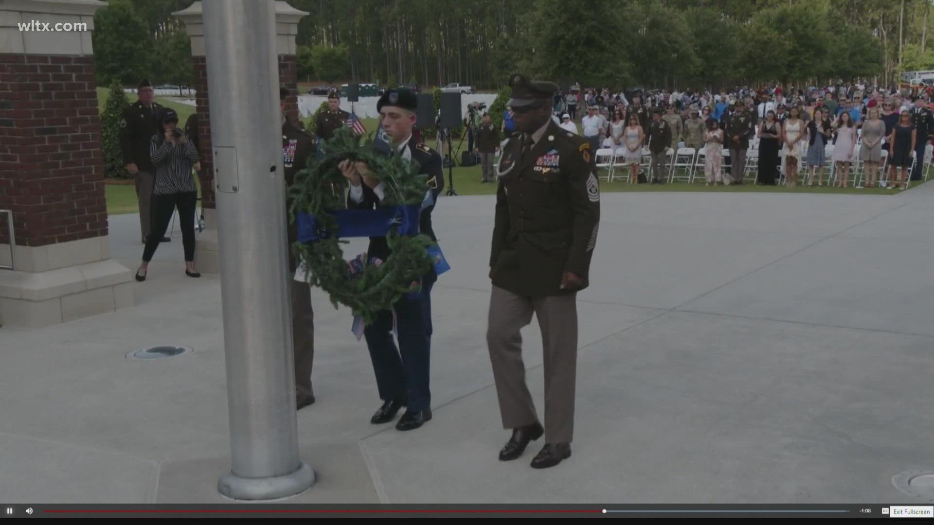 Honoring those who gave all at Fort Jackson National Cemetery on