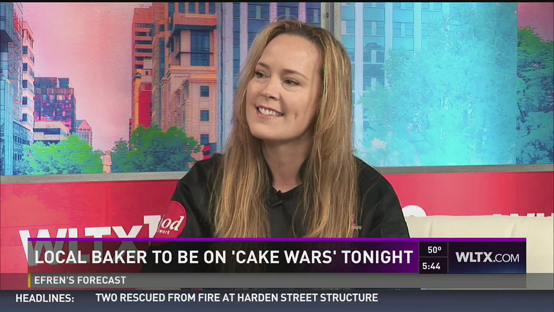 If you're a fan of the Food Network's "Cake Wars," you may notice a familiar face tonight. Carmel Turner will bring some "Sugar Therapy" to the competition. She dropped by our studios to discuss (what she could) about the experience.