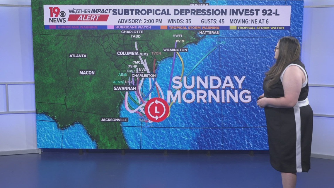 Possible tropical system to affect South Carolina this 4th of July ...