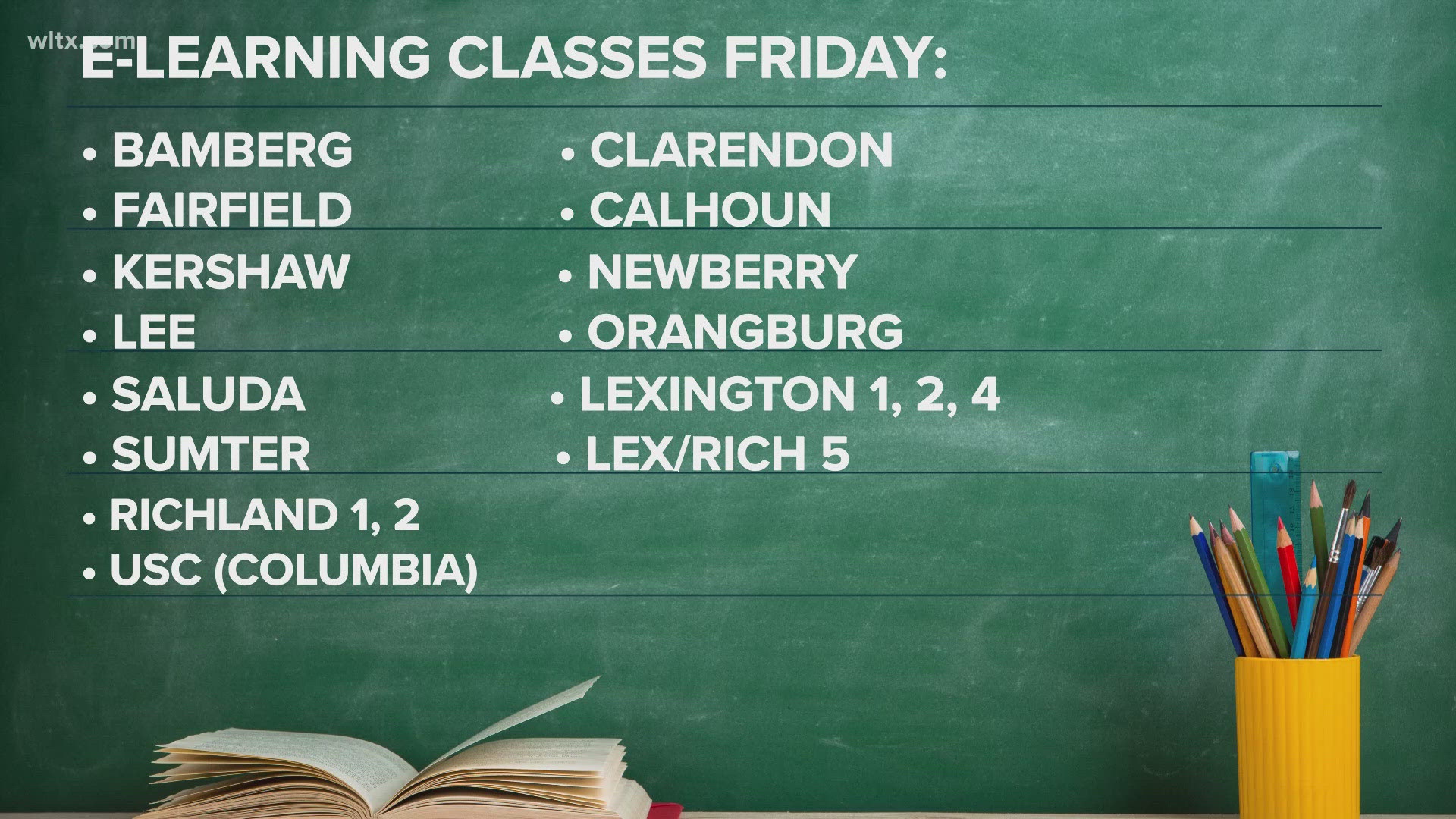 An update to schools in the Midlands and their plans for Friday.