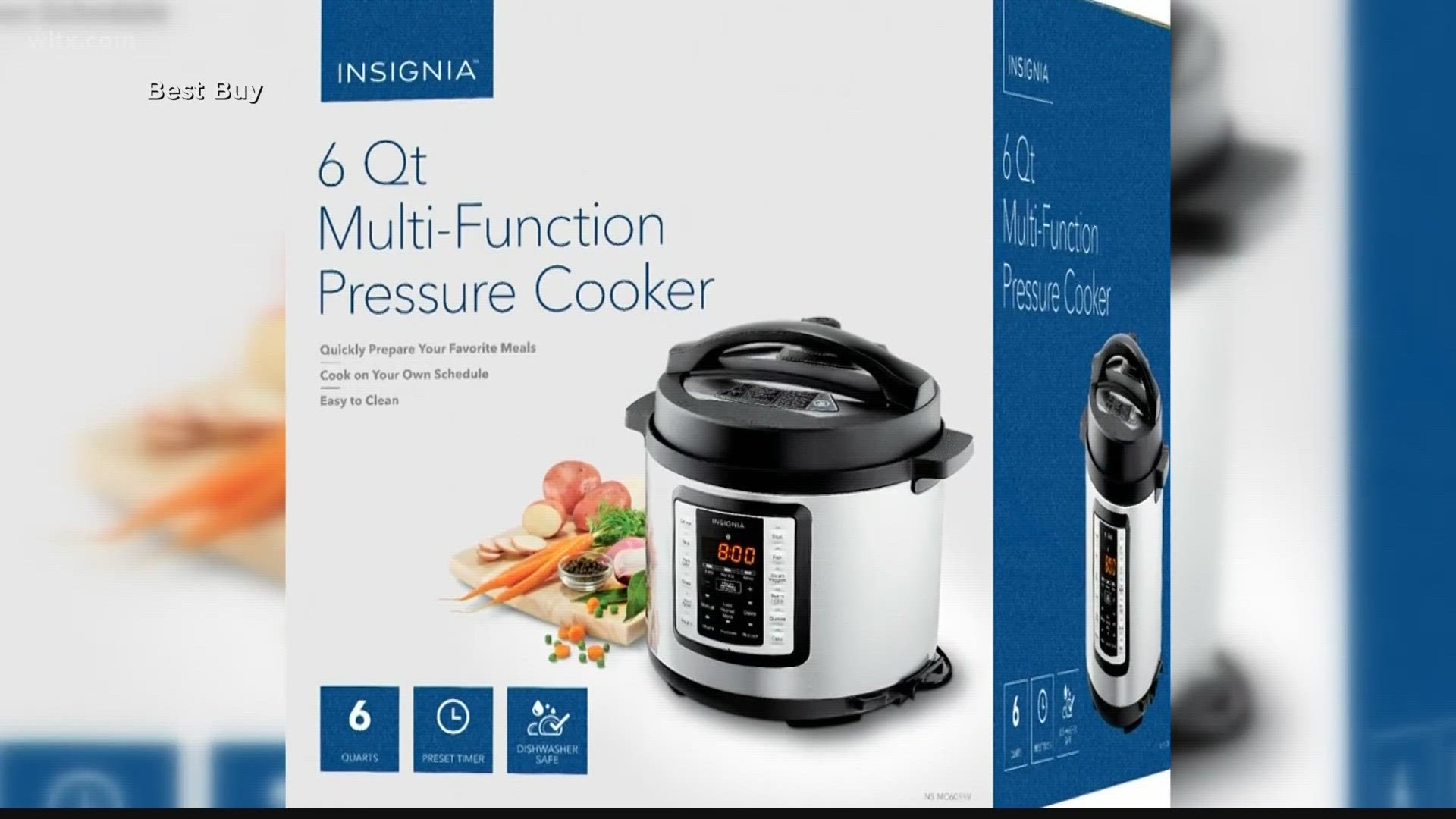 RECALL: Insignia pressure cooker
