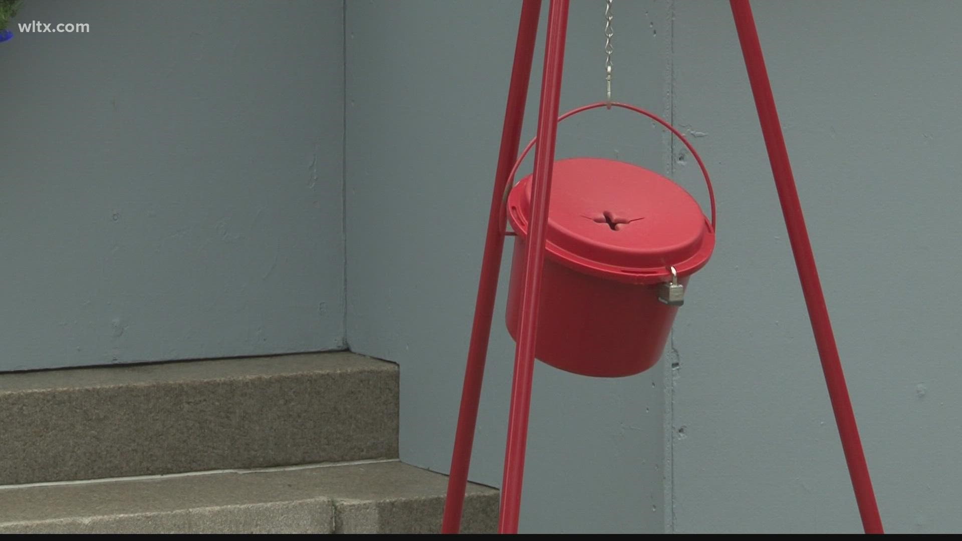 It's time to get out your change for the bell ringers.  They are looking for volunteer bell ringers.