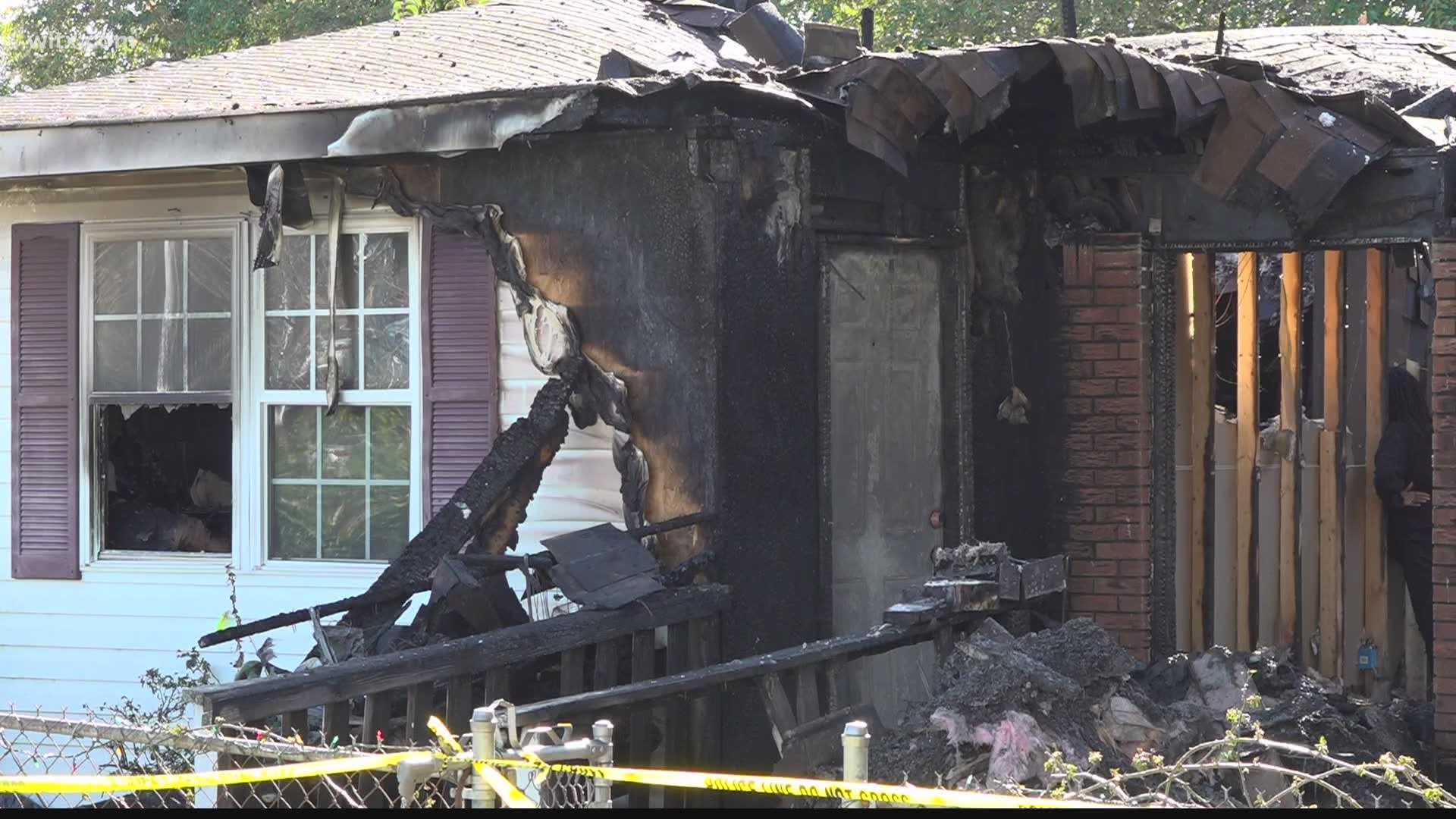Law enforcement are investigating a house fire in Kershaw County that left two people dead.