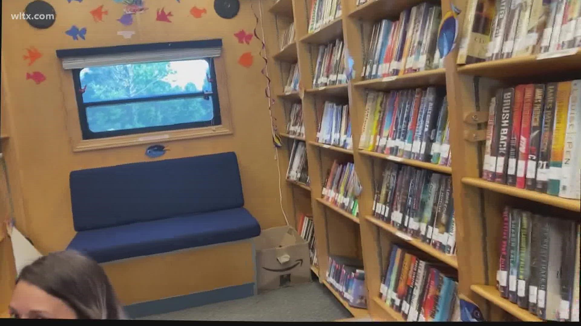 The 'rolling library' has plans to get to all communities in the Orangeburg area.