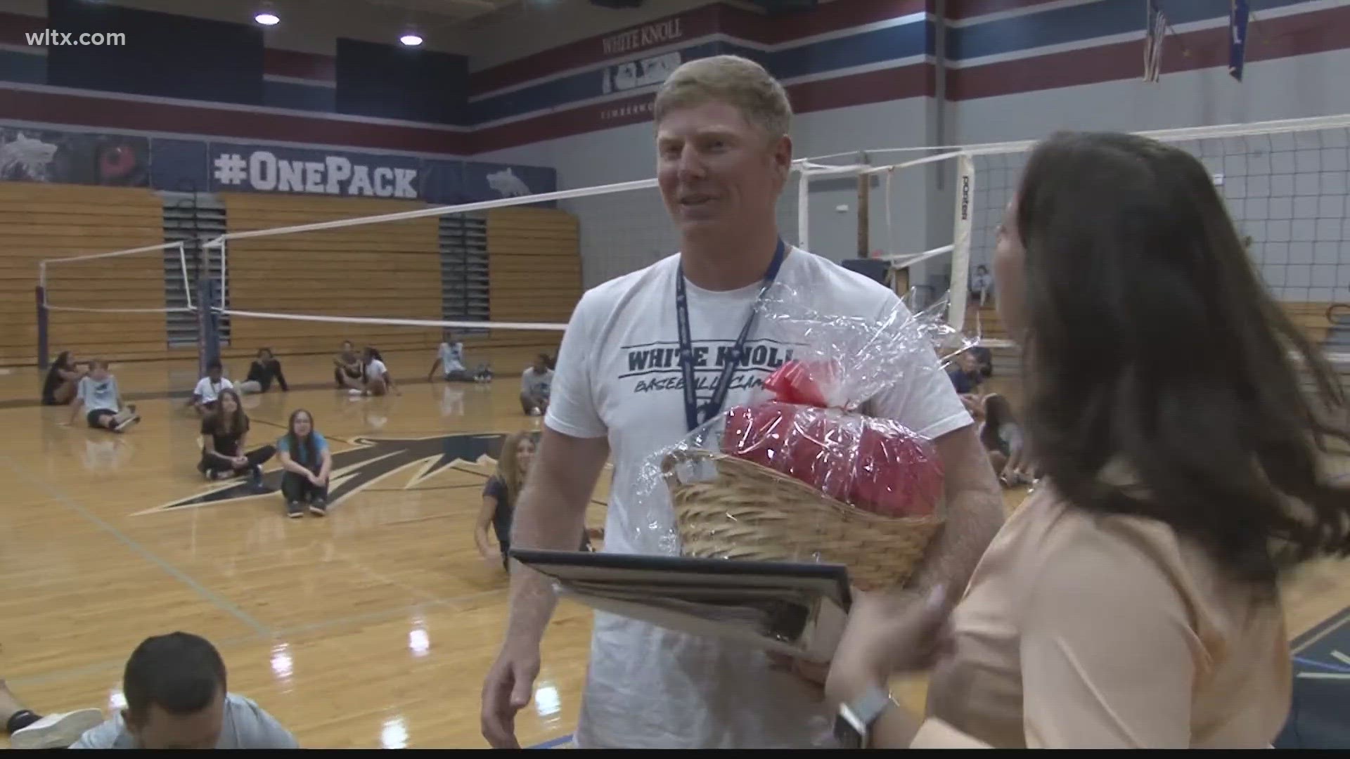 White Knoll High Schools Seth Cooper, students call Coach Cooper-he coaches the baseball team and is WLTX's teacher of the week.