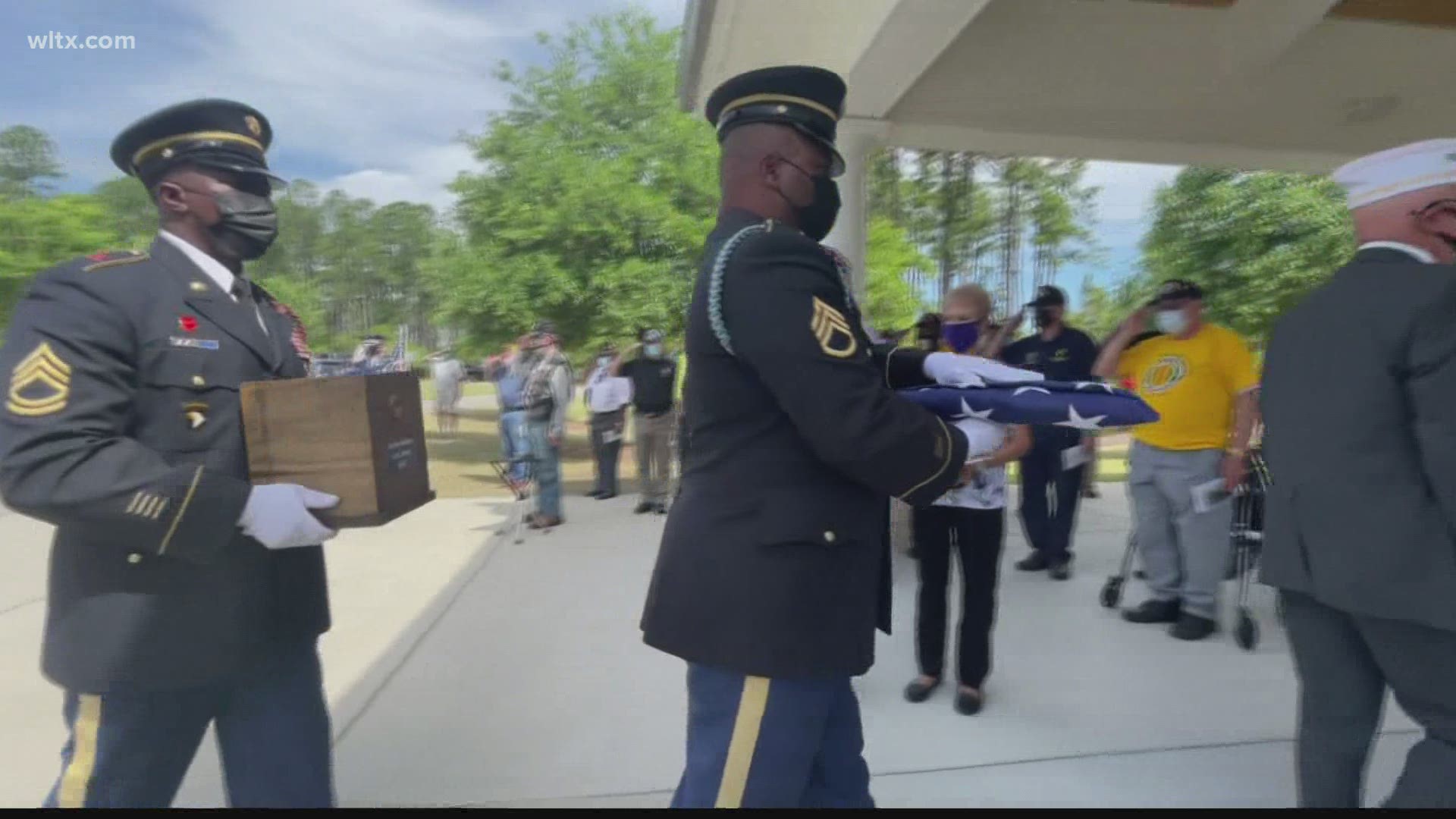 Veterans who have passed away without loved ones to remember them, were honored with a funeral service at Fort Jackson National Cemetery.