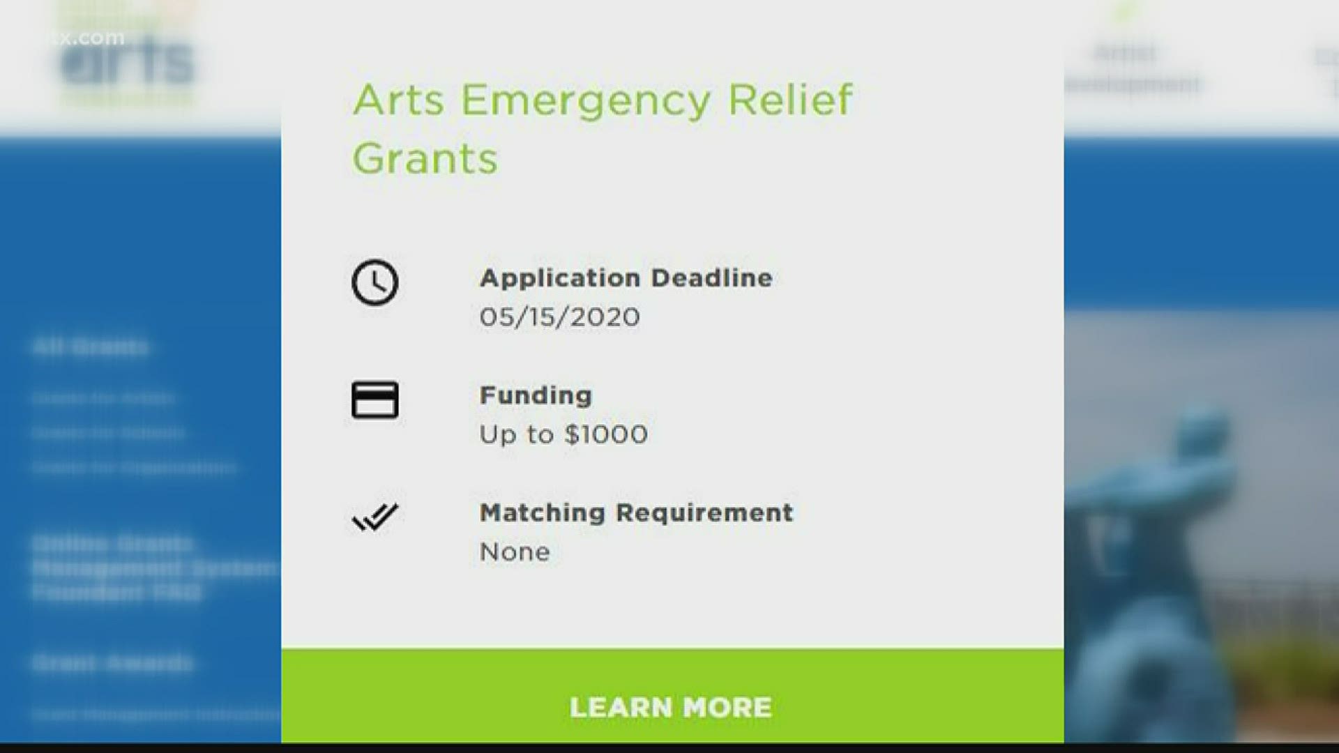 The South Carolina Arts Commission has created an emergency relief fund for South Carolina arts and culture organizations and artists.