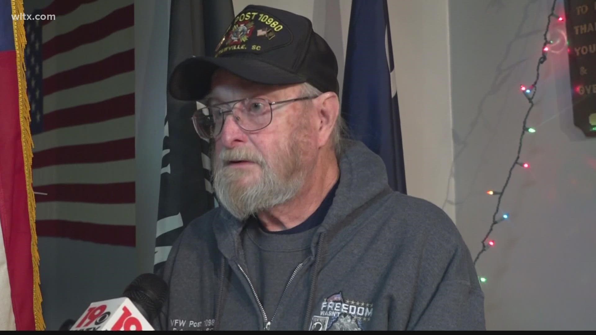 The Veterans of Foreign Wars in Eutawville serves as an outlet for local veterans and offers a helping hand as a neighbor to others.