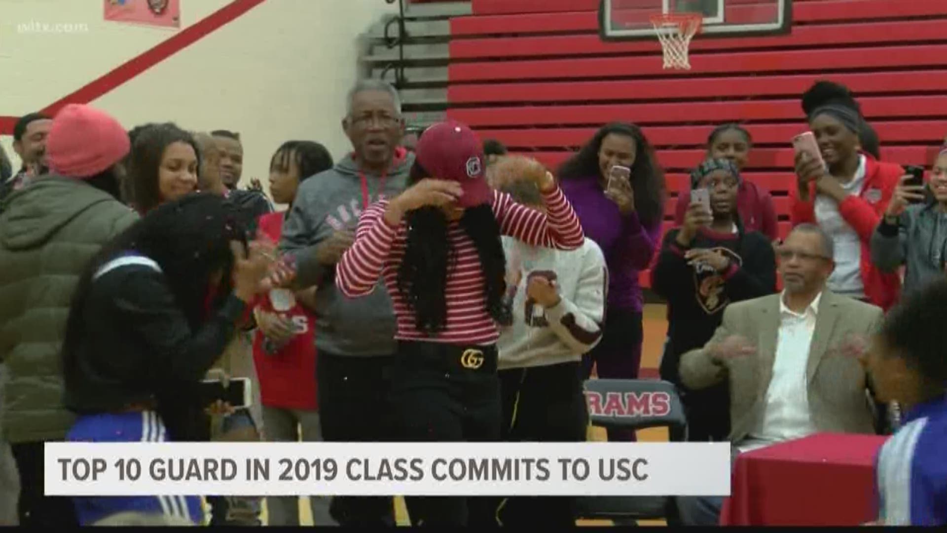 Dawn Staley and the Gamecock women's basketball team just got better in years to come.
Zia Cooke, a top 10 guard and player in the class of 2019, committed to the Gamecocks over Ohio State, Louisville, Tennessee and Mississippi State.