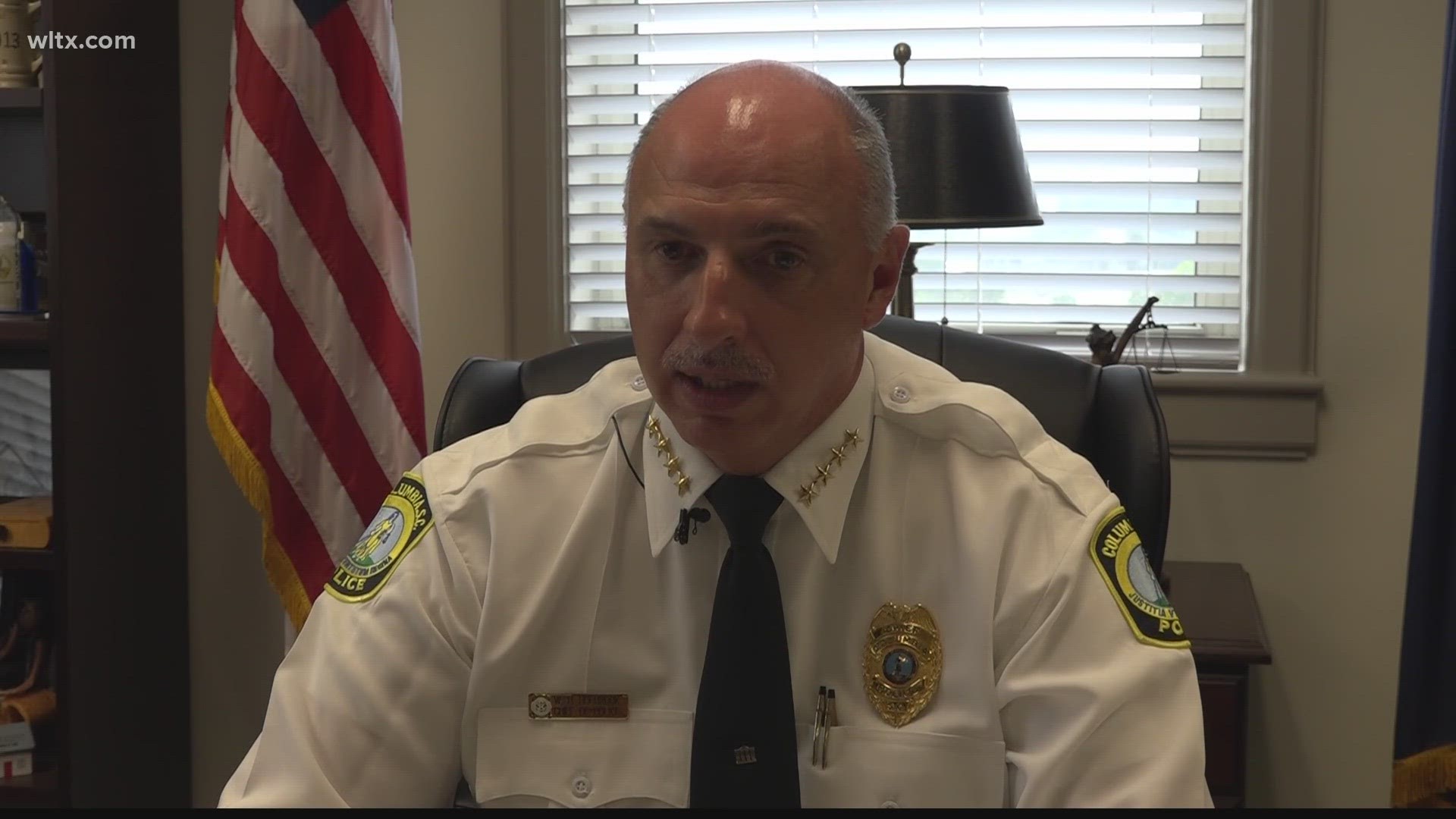City of Columbia Police Chief Skip Holbrook talks to News19 about budget expenditures, body cams and more