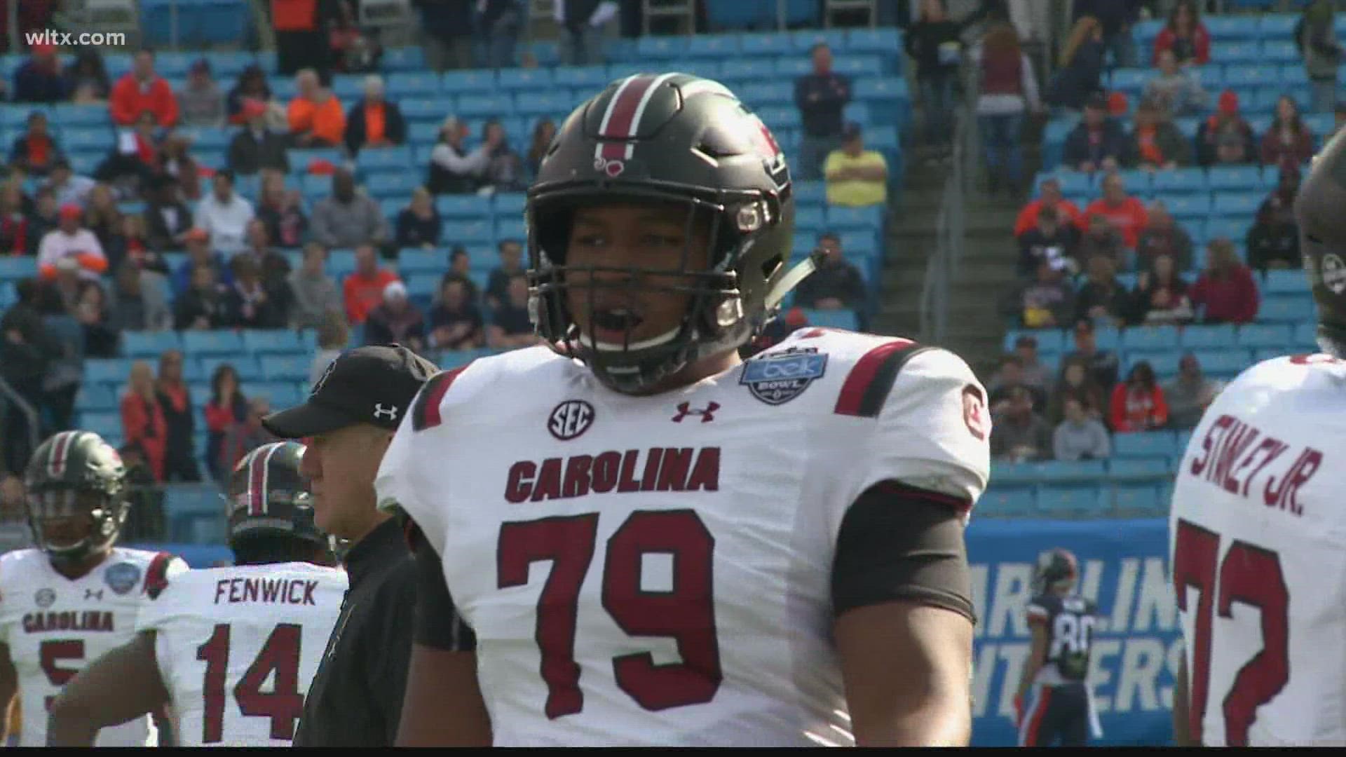 South Carolina offensive tackle Dylan Wonnum and Georgia State center Malik Sumter will both gear up for one more run at their respective schools.