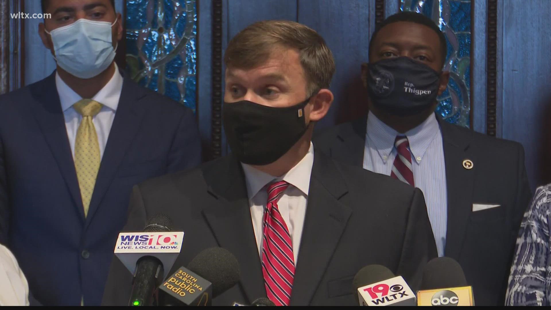 The politicians are asking for a special session so that they can repeal the mask proviso in the budget.