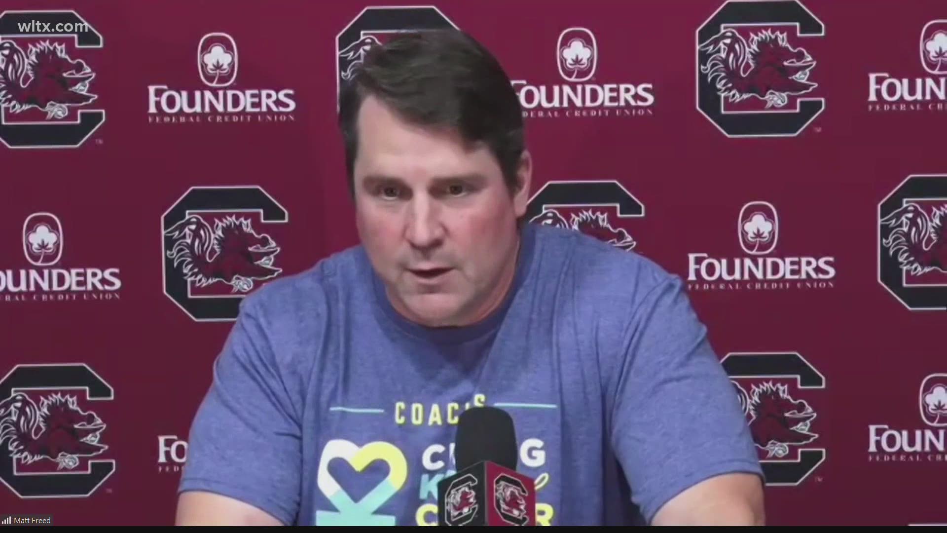 South Carolina Head Coach Will Muschamp said at one point even he doubted if the team would get to play the season.