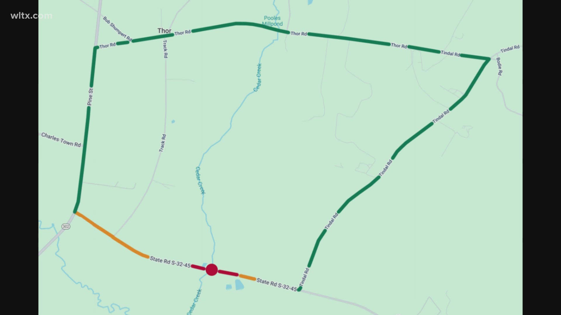 Portion of Cedar Creek Road in Lexington County to close for bridge ...